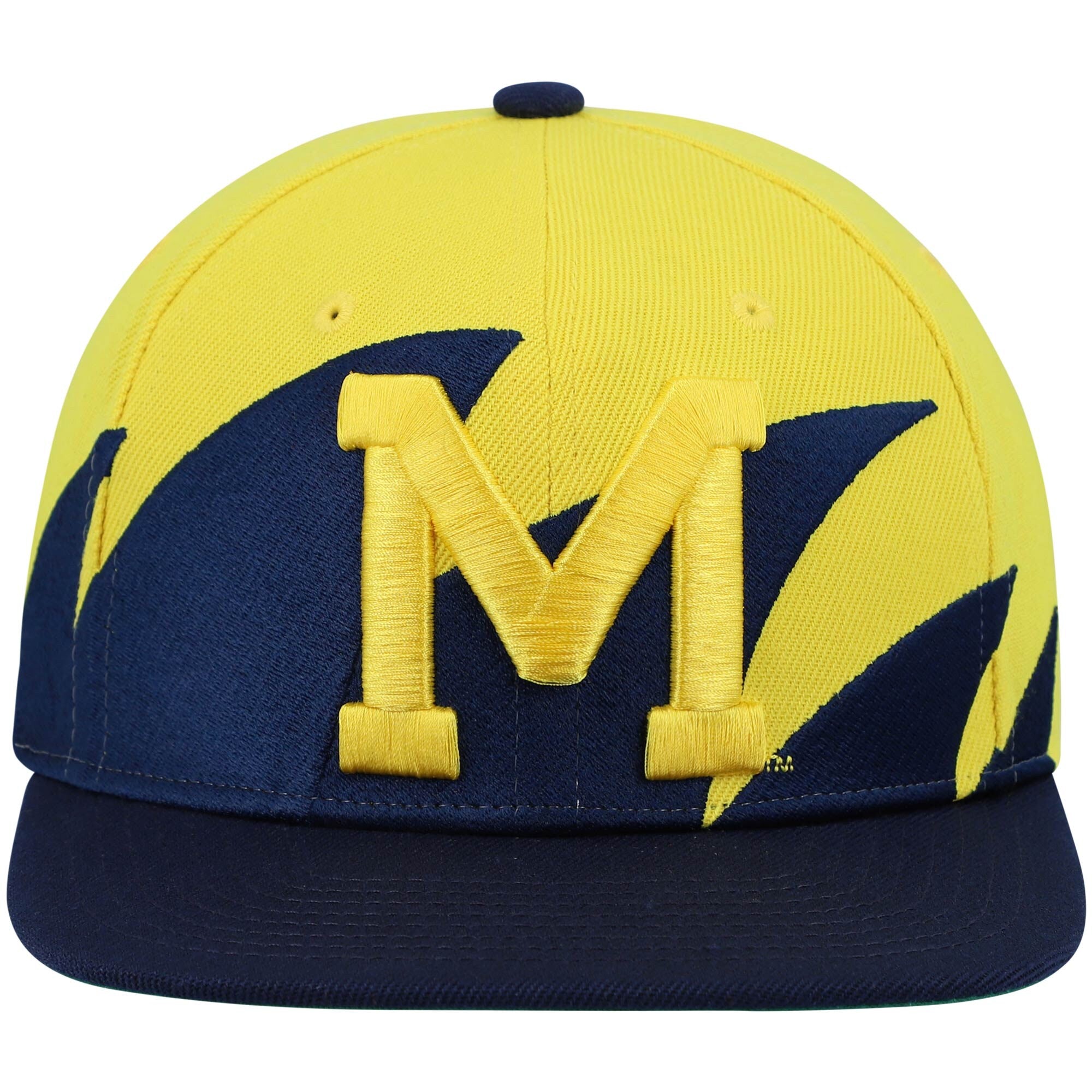 [HHSS3304-UMIYYPPPYWNY] MENS NCAA MICHIGAN WOLVERINES SHARKTOOTH SNAPBACK