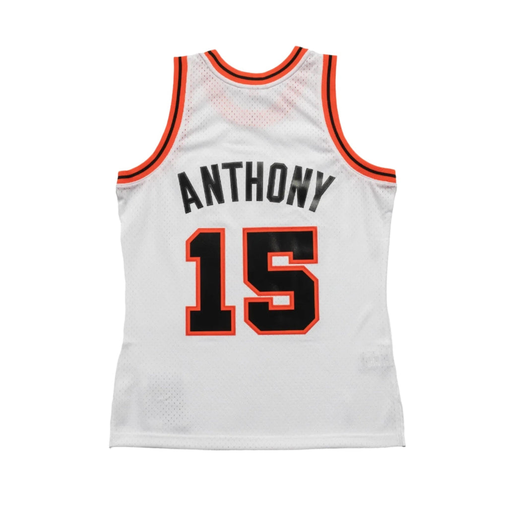 Mens Mitchell & Ness NBA WHITE JERSEY NUGGETS 2006 CARMELO ANTHONY