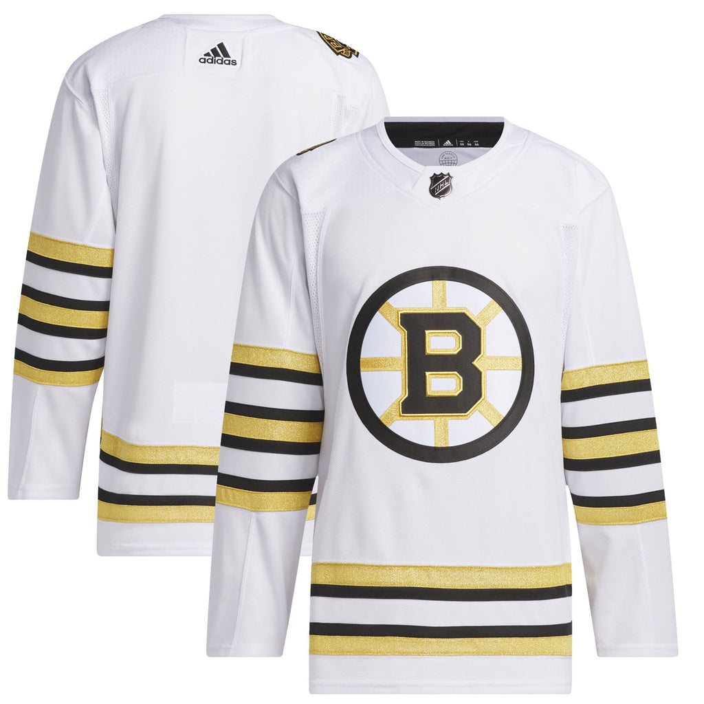 [IN2042-ML17] MENS ADIDAS BRUINS LUCIC 100TH ANNIVERSARY PRIMEGREEN AUTHENTIC JERSEY