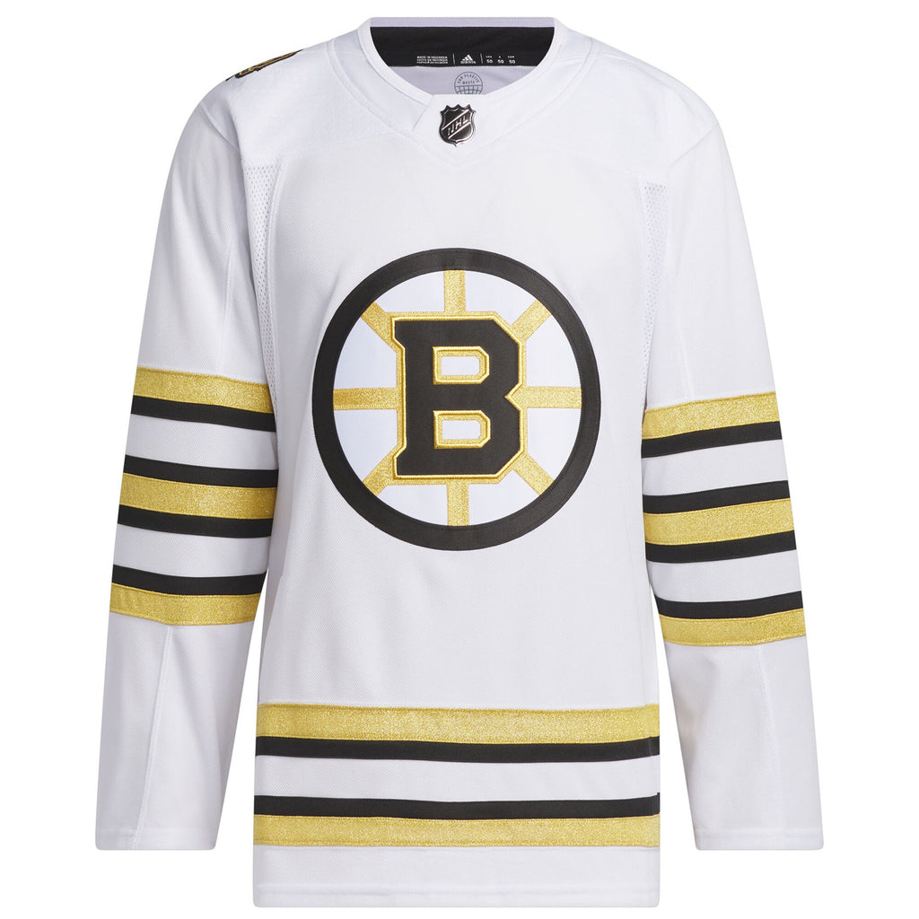 [IN2042-ML17] MENS ADIDAS BRUINS LUCIC 100TH ANNIVERSARY PRIMEGREEN AUTHENTIC JERSEY