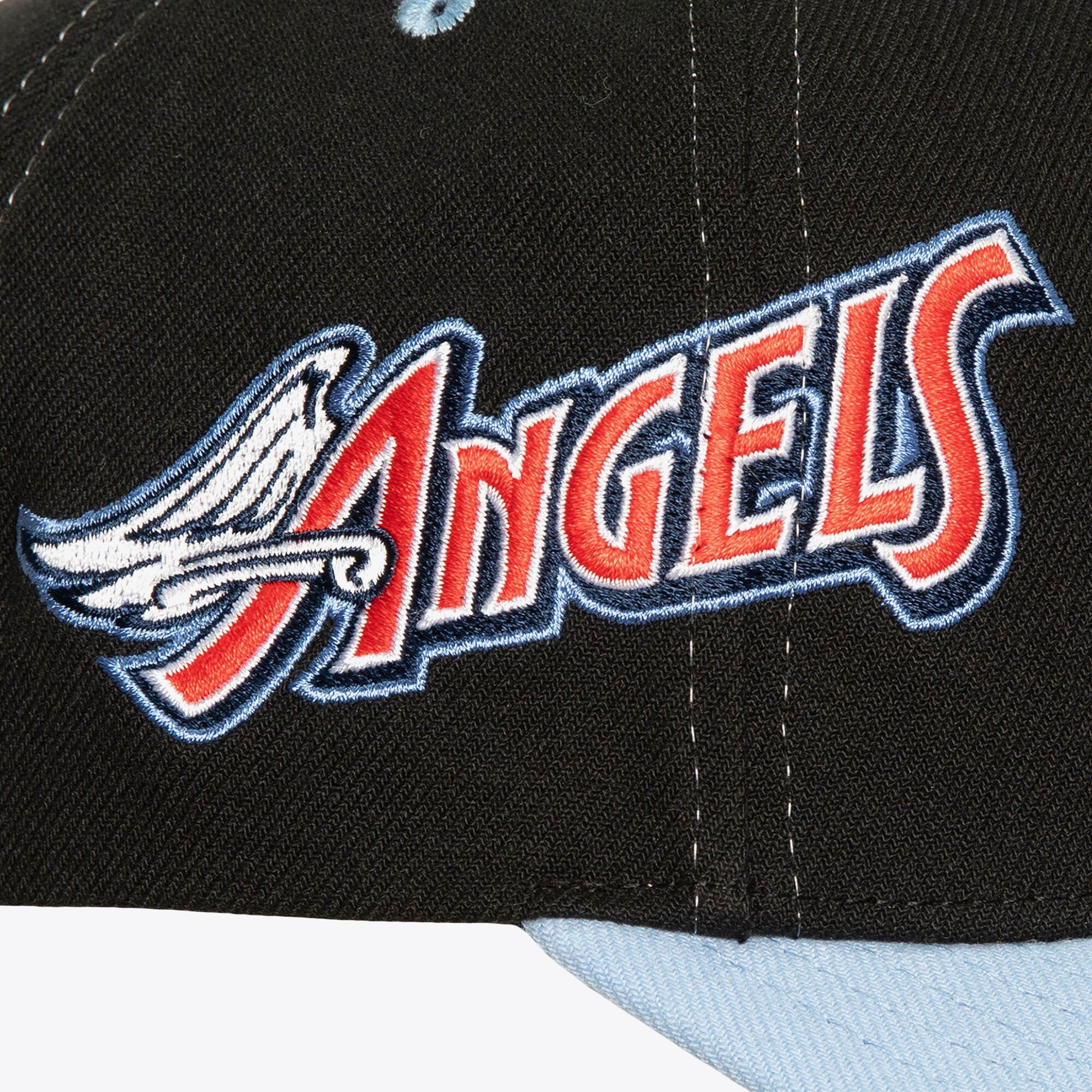 MENS MITCHELL & NESS MLB OVERBITE PRO SNAPBACK COOP ANGELS
