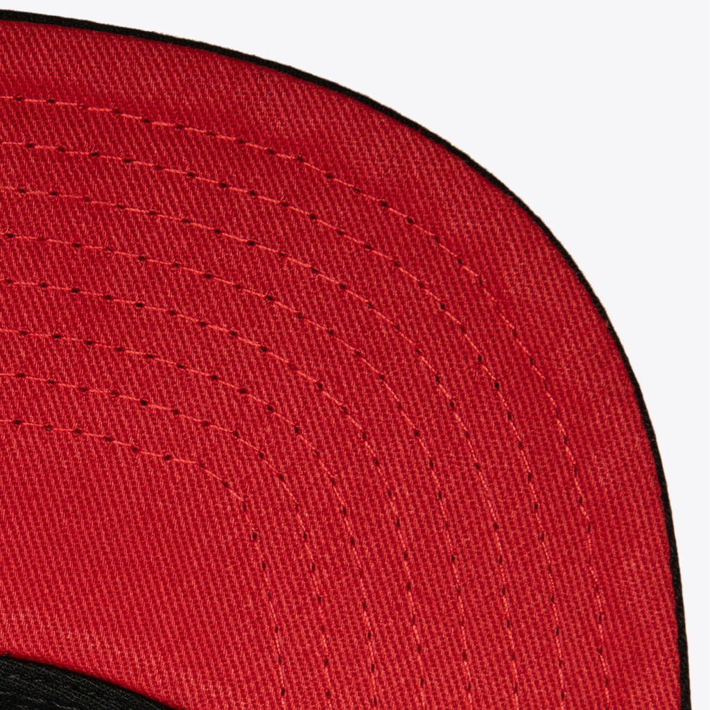 MENS MITCHELL & NESS NBA BIG FACE 7.0 SNAPBACK HWC HAWKS - BLACK