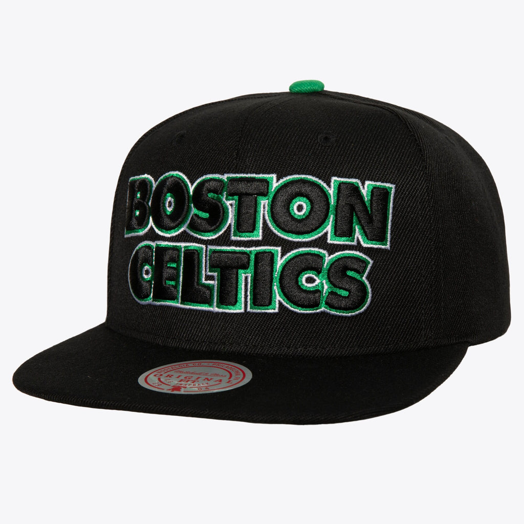 MENS MITCHELL & NESS NBA 2013 DRAFT SNAPBACK HWC CELTICS - BLACK