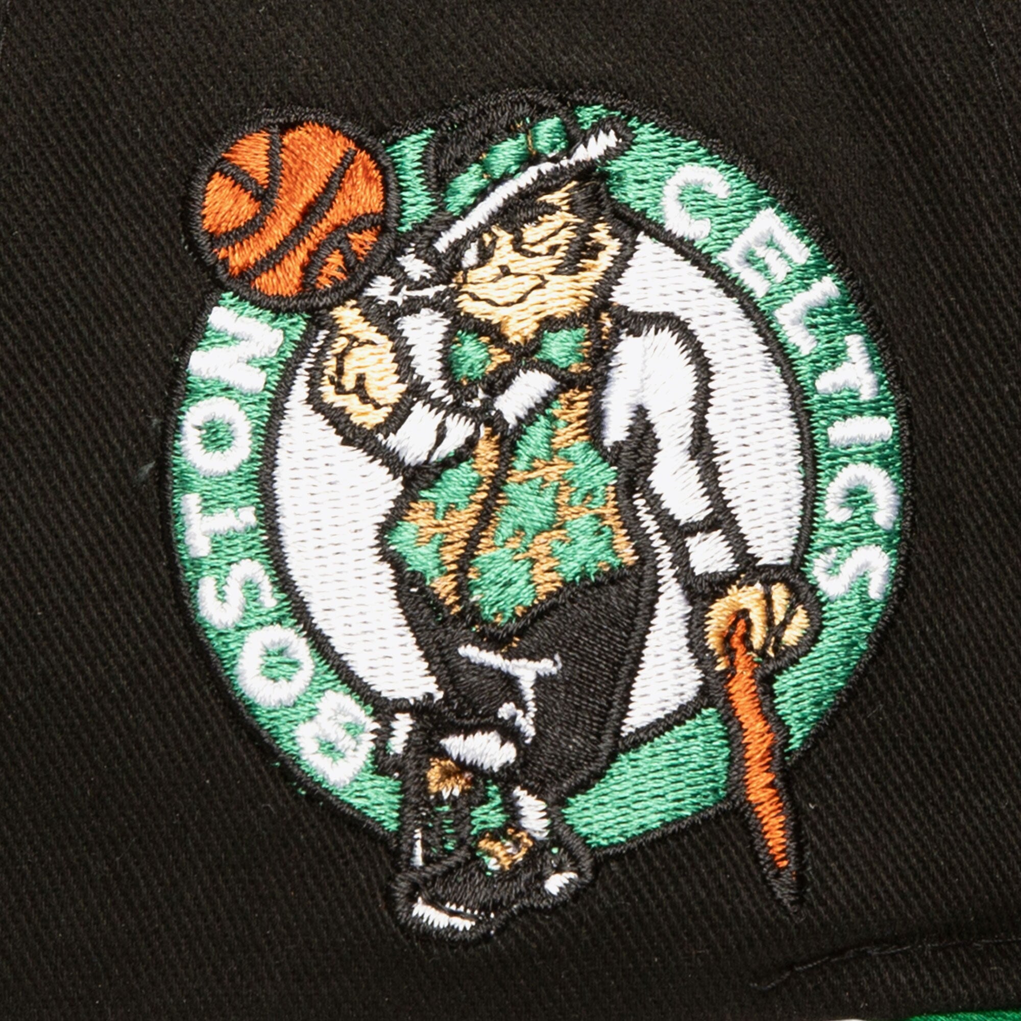 MENS MITCHELL & NESS NBA BLOCK SWEEP PRO SNAPBACK CELTICS