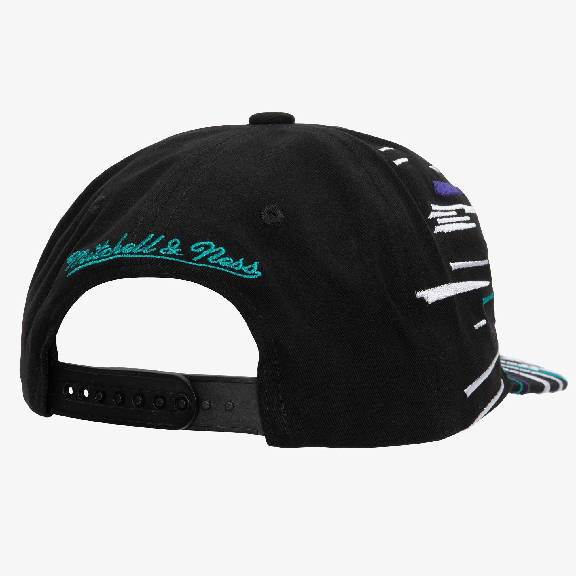 MENS MITCHELL & NESS NBA BURST DEADSTOCK HWC HORNETS - BLACK