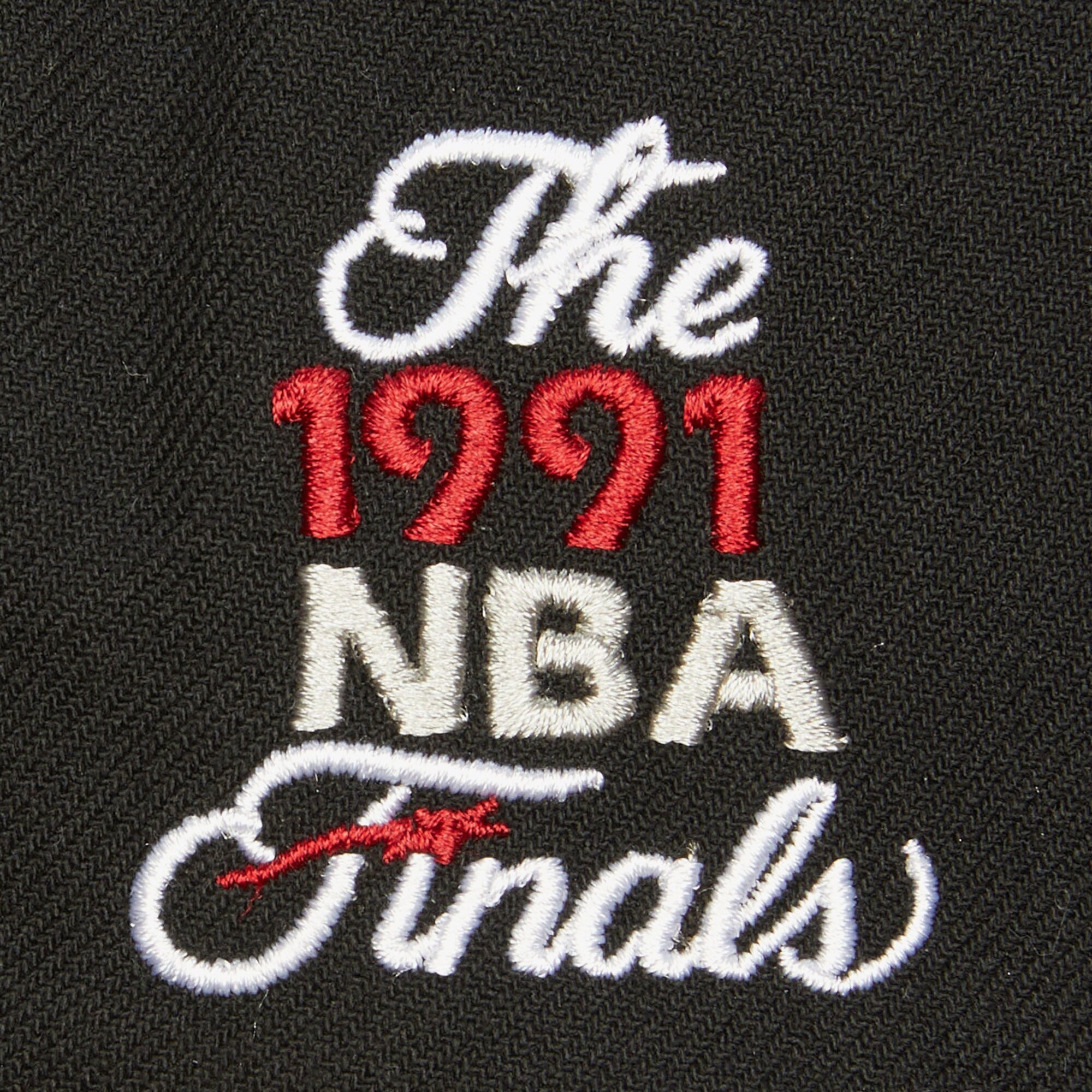 MENS MITCHELL & NESS NBA CHAMPIONS ERA SNAPBACK HWC BULLS - BLACK
