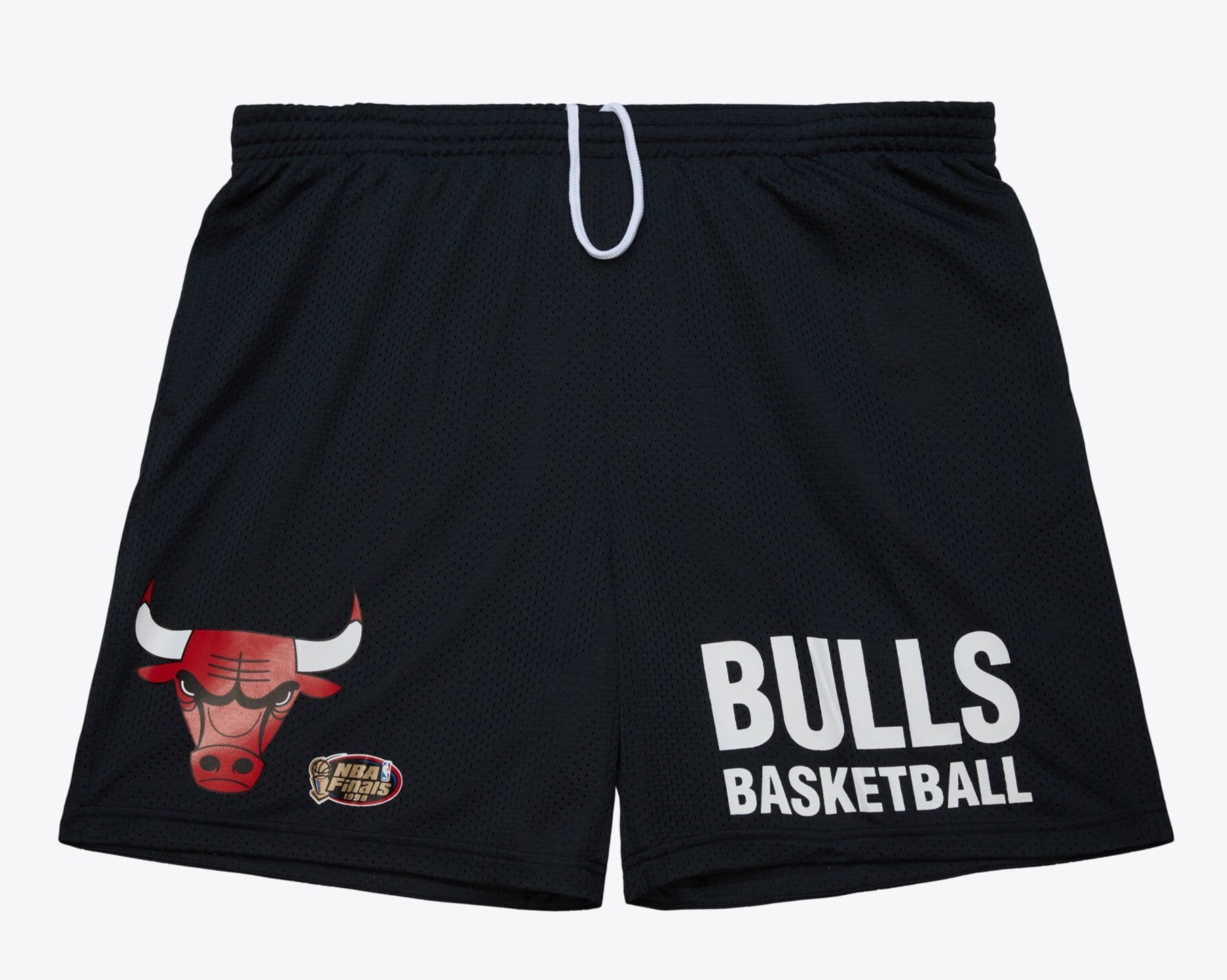 MENS MITCHELL & NESS GAMEDAY MESH 7IN SHORTS VINTAGE LOGO BULLS
