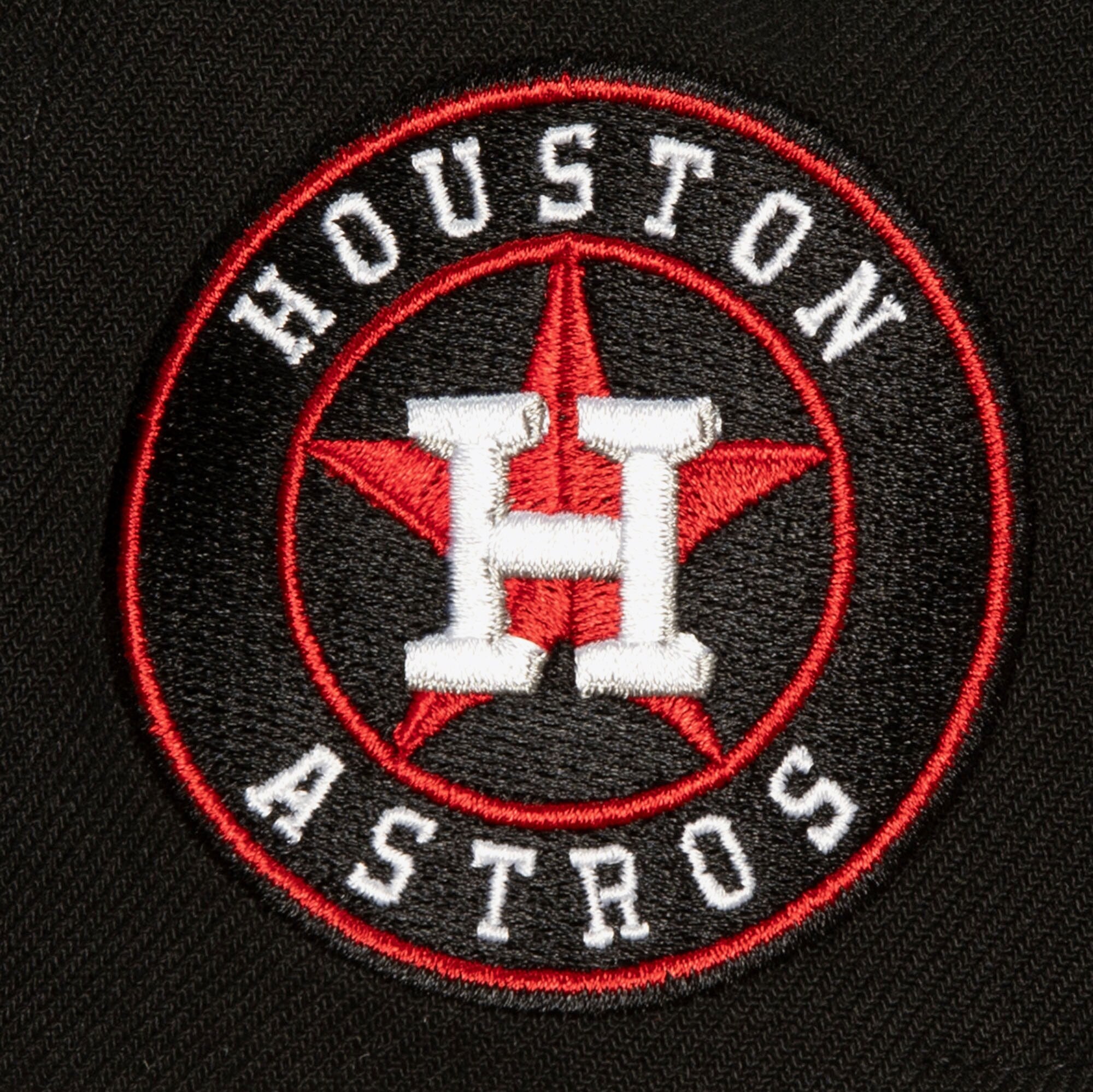 MENS MITCHELL & NESS MLB BRED PRO SNAPBACK ASTROS