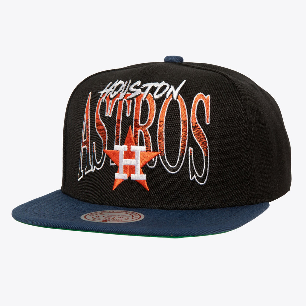 Mens Mitchell & Ness MLB RISE UP SNAPBACK COOP ASTROS