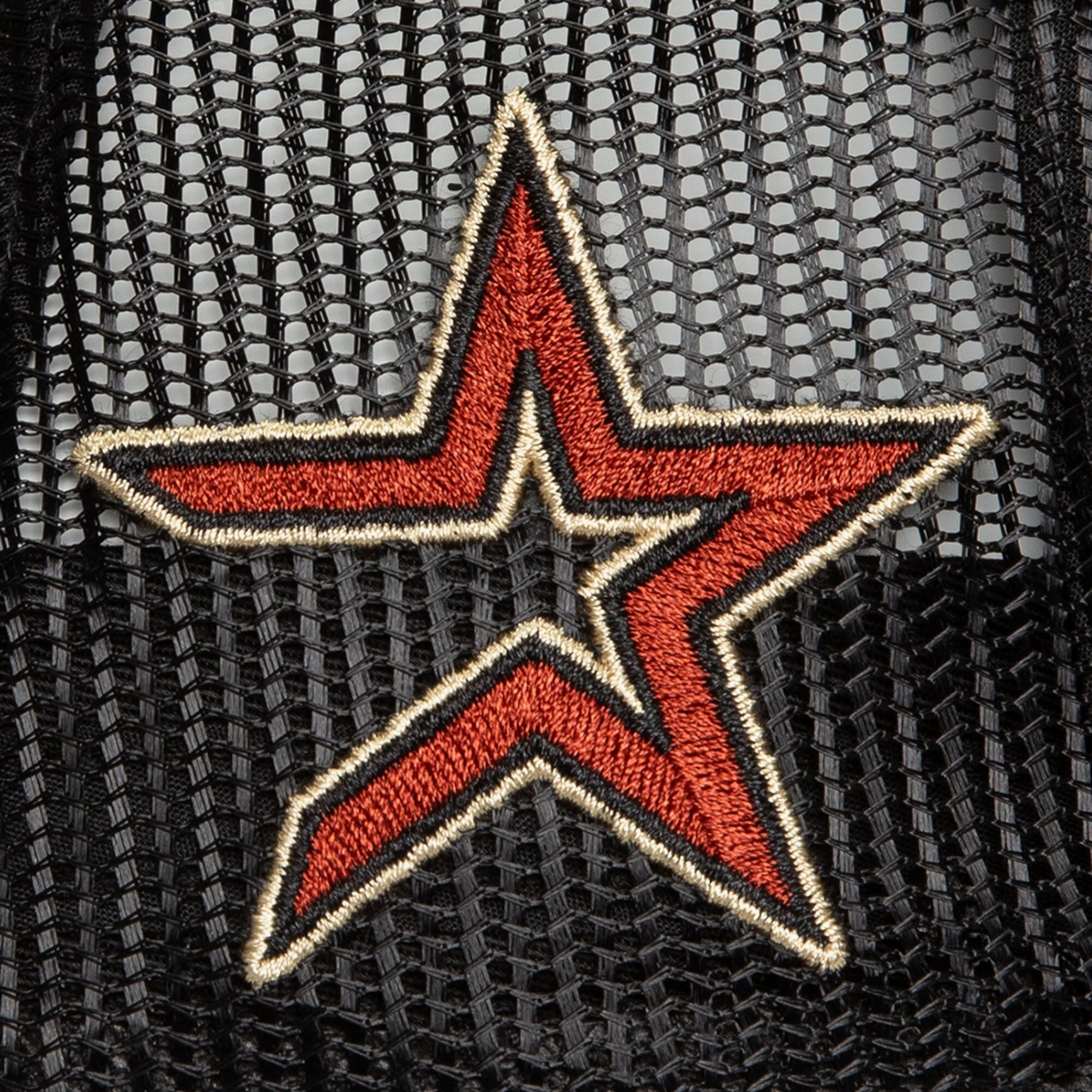 Mens Mitchell & Ness MLB SCRIPT TRUCKER COOP ASTROS
