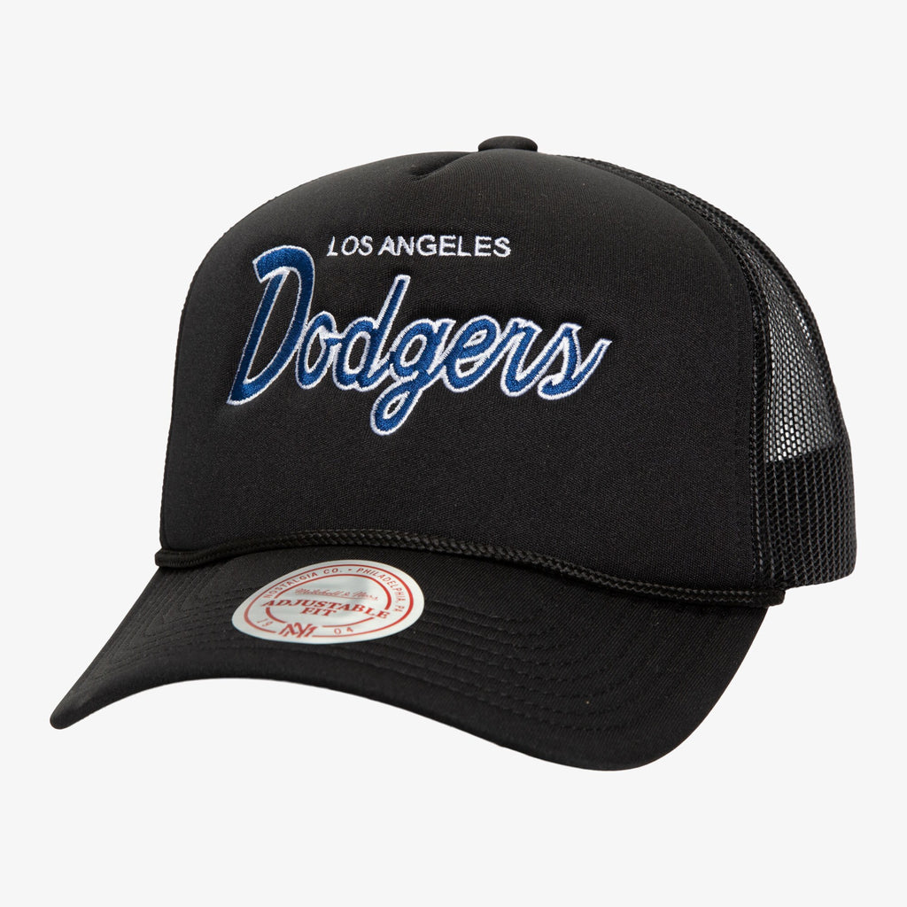 MENS MITCHELL & NESS MLB SCRIPT TRUCKER DODGERS