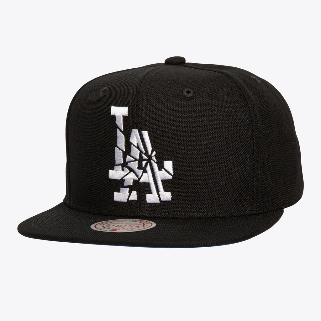 Mens Mitchell & Ness MLB SHATTERED SNAPBACK DODGERS