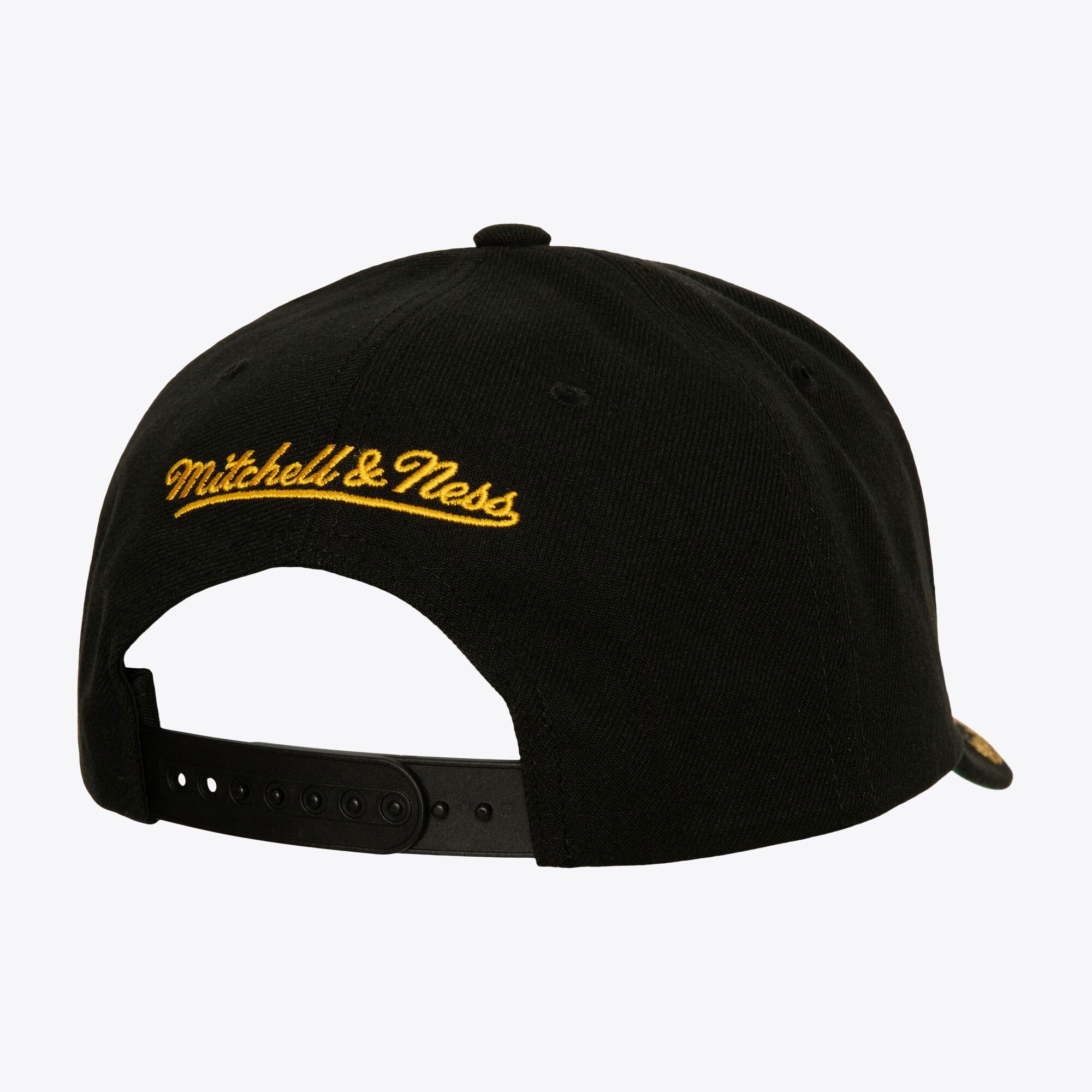 MENS MITCHELL & NESS NBA AGAINST THE BEST PRO SNAPBACK LAKERS - BLACK
