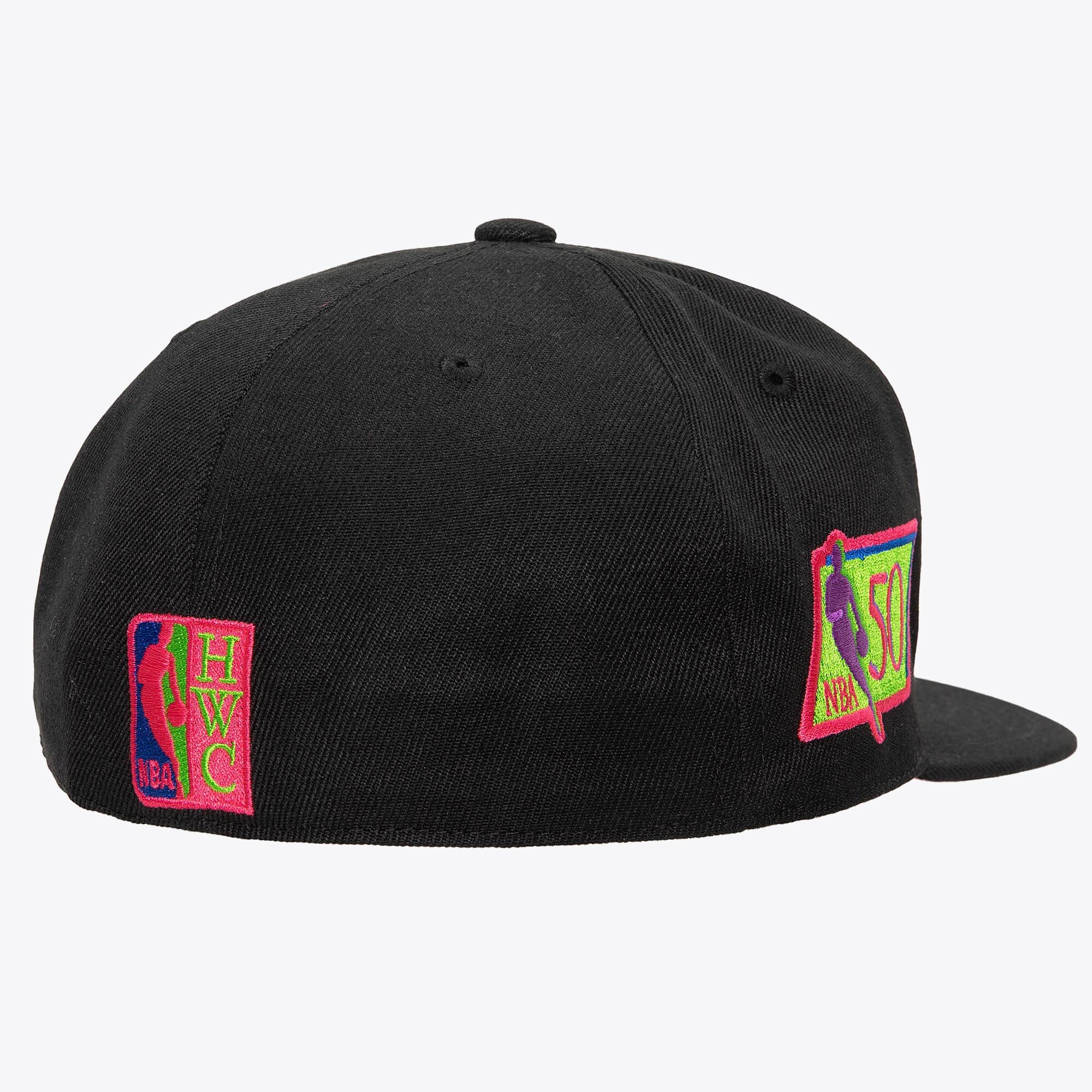 Mens Mitchell & Ness NBA COLOR BOMB FITTED HWC LAKERS