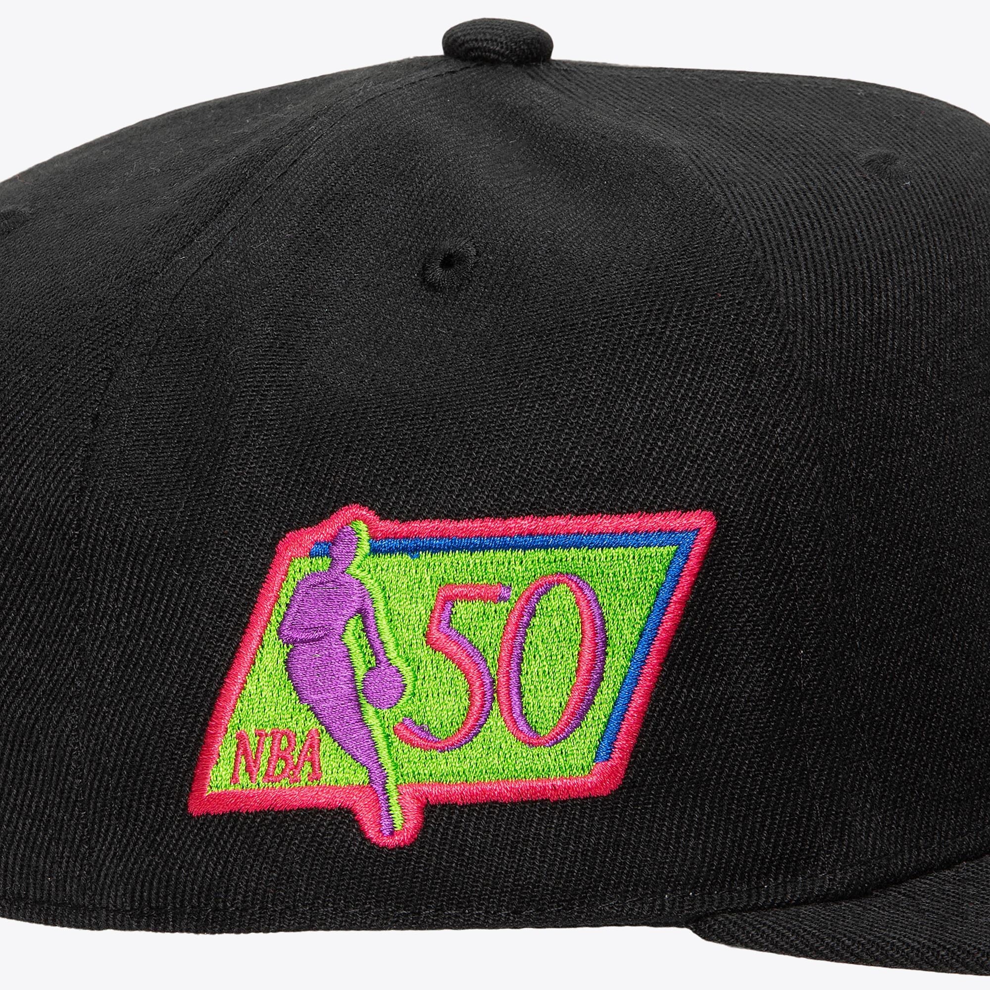 Mens Mitchell & Ness NBA COLOR BOMB FITTED HWC LAKERS