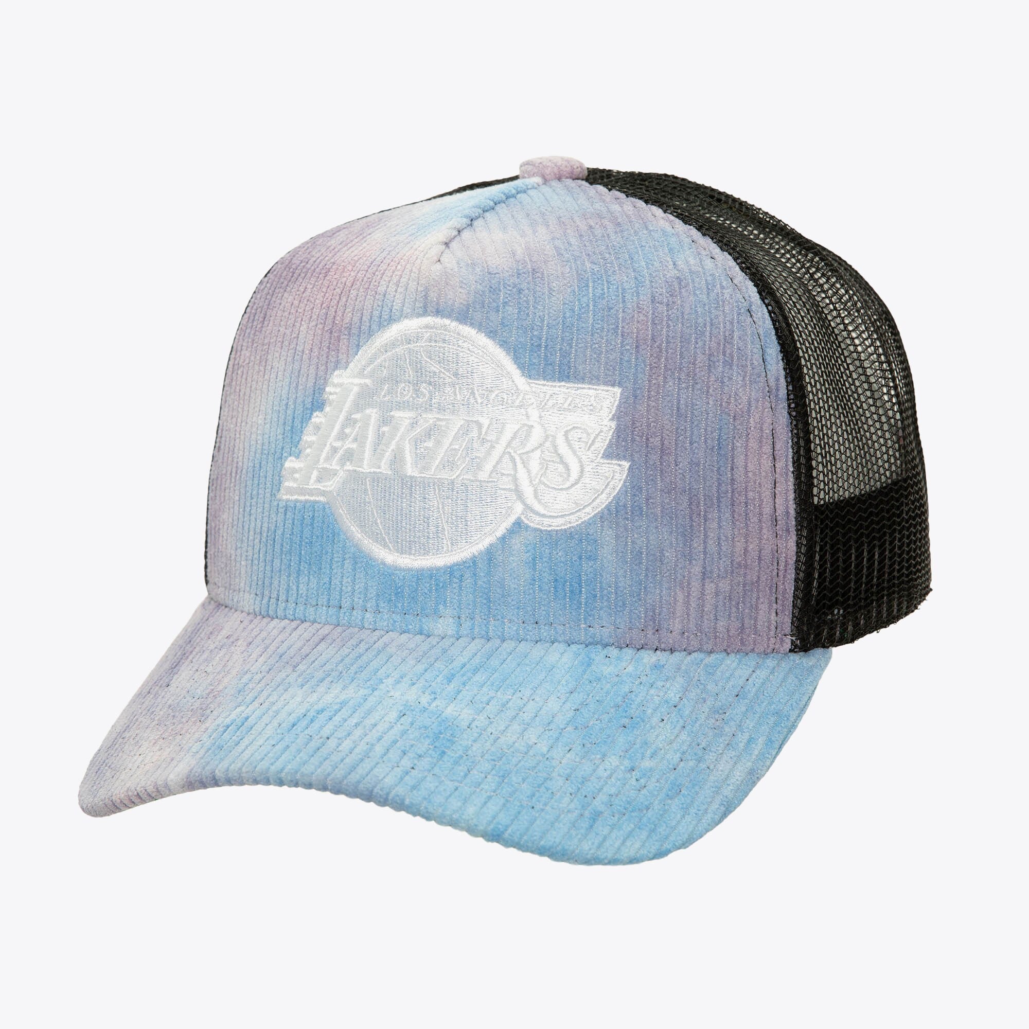 MENS MITCHELL & NESS NBA SPRING TIME CORD TRUCKER LAKERS