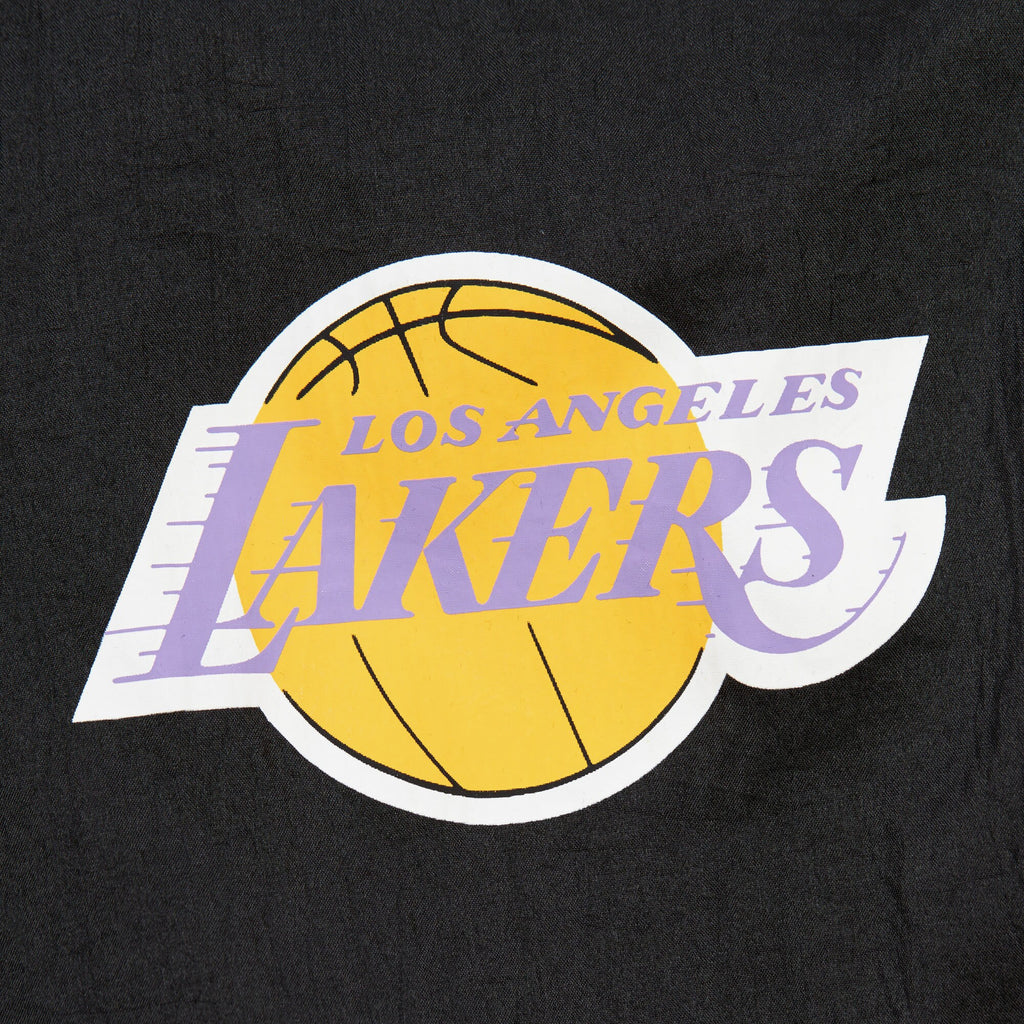 MENS MITCHELL & NESS NBA TEAM OG 2.0 ANORAK WINDBREAKER VINTAGE LOGO LAKERS