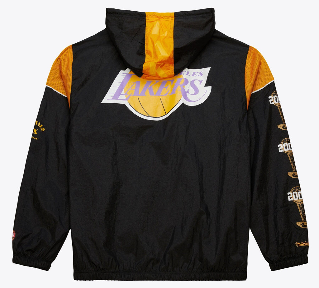 MENS MITCHELL & NESS NBA TEAM OG 3.0 ANORAK VINTAGE LOGO LAKERS