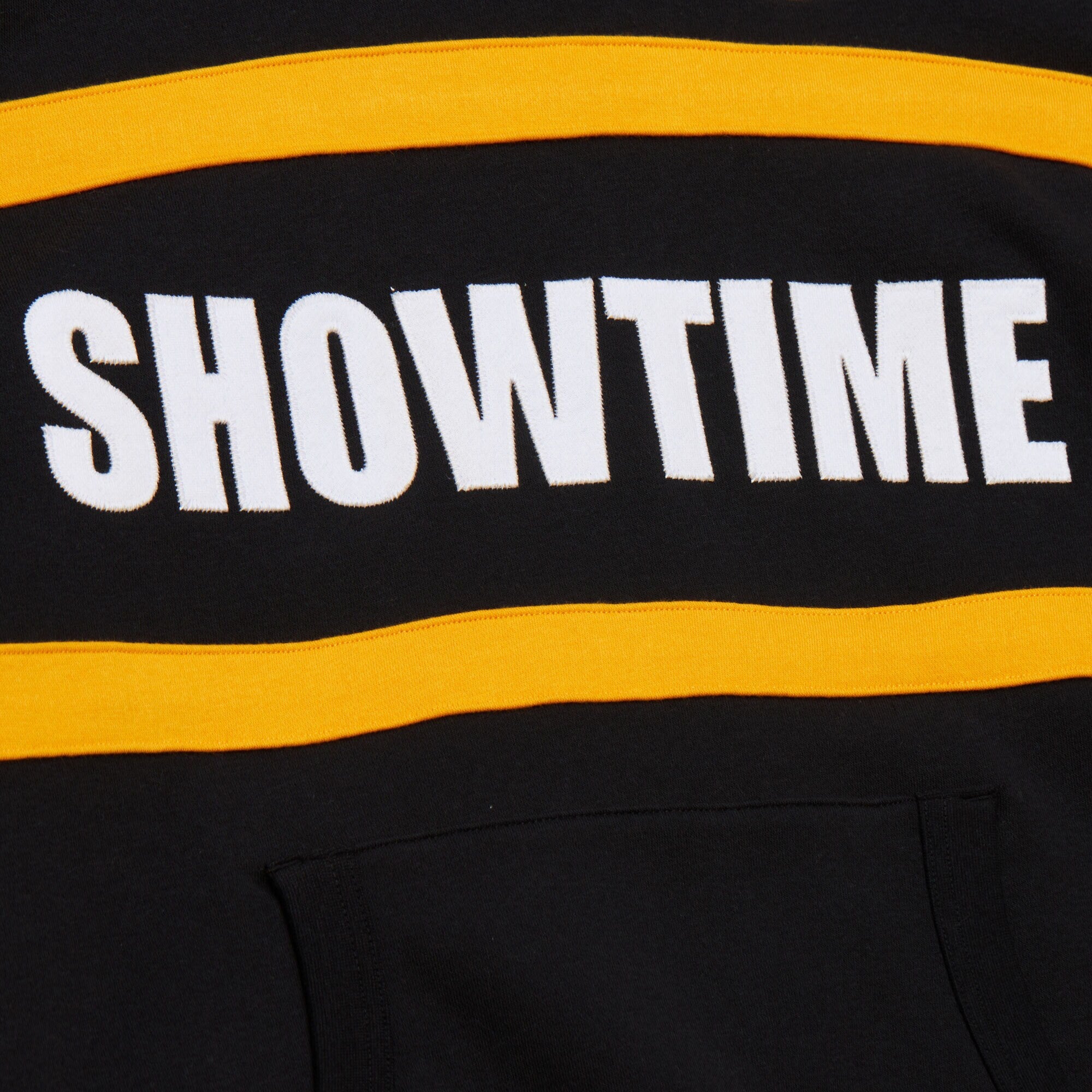 Mens Mitchell & Ness NBA HEAD COACH HOODIE VINTAGE LOGO LAKERS