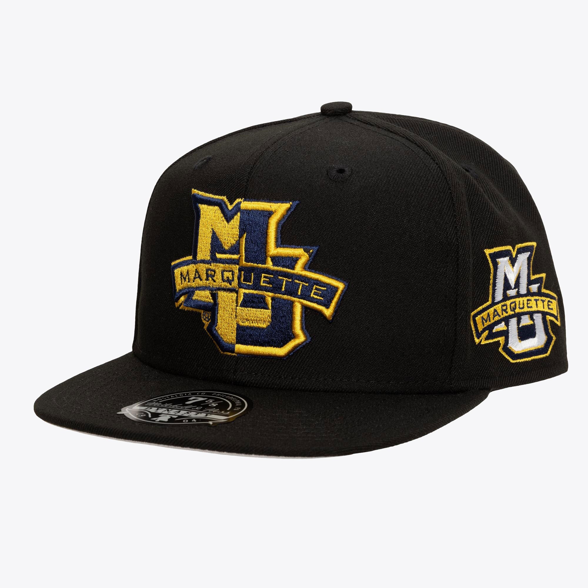 Mens Mitchell & Ness NCAA LIFESTYLE FITTED MARQUETTE