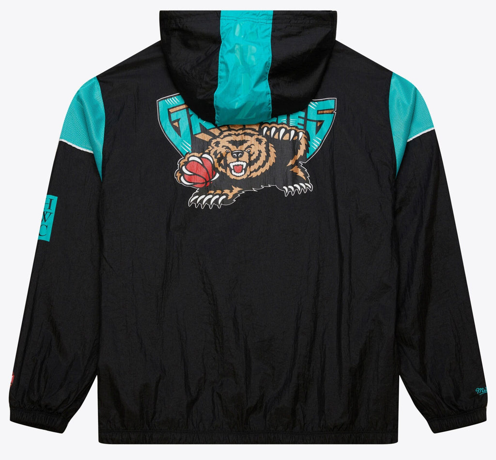 MENS MITCHELL & NESS NBA TEAM OG 3.0 ANORAK VINTAGE LOGO GRIZZLIES