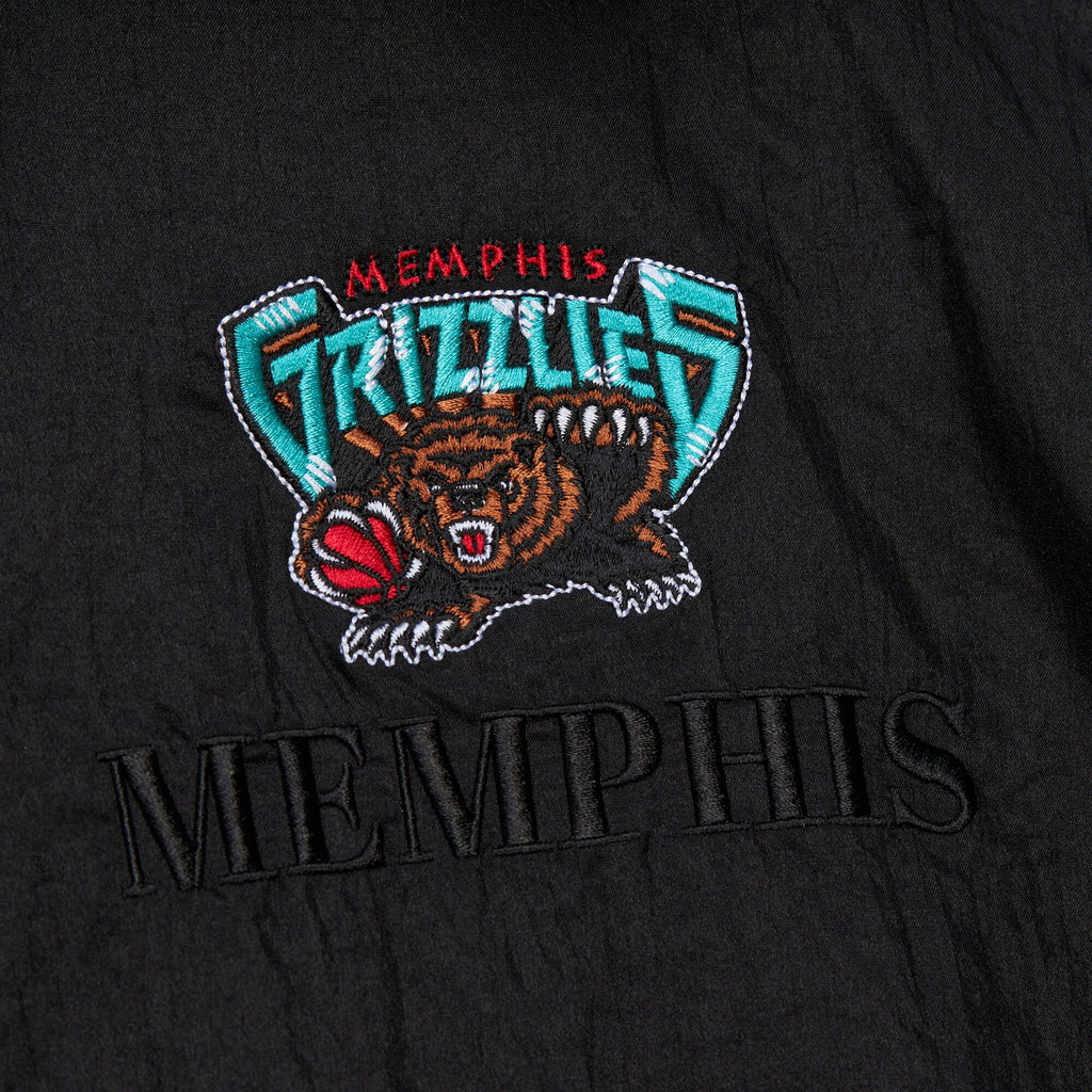 MENS MITCHELL & NESS NBA TEAM OG 3.0 ANORAK VINTAGE LOGO GRIZZLIES