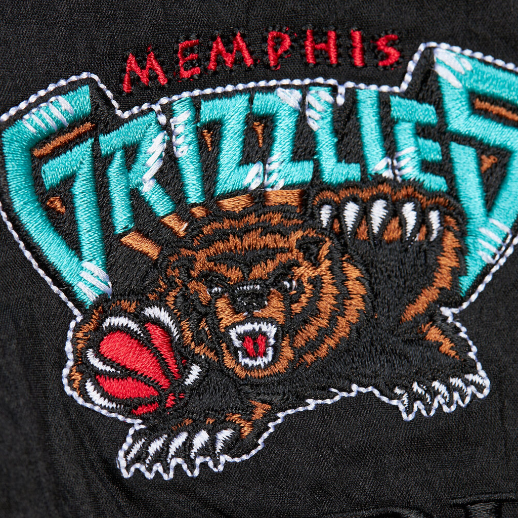 MENS MITCHELL & NESS NBA TEAM OG 3.0 ANORAK VINTAGE LOGO GRIZZLIES
