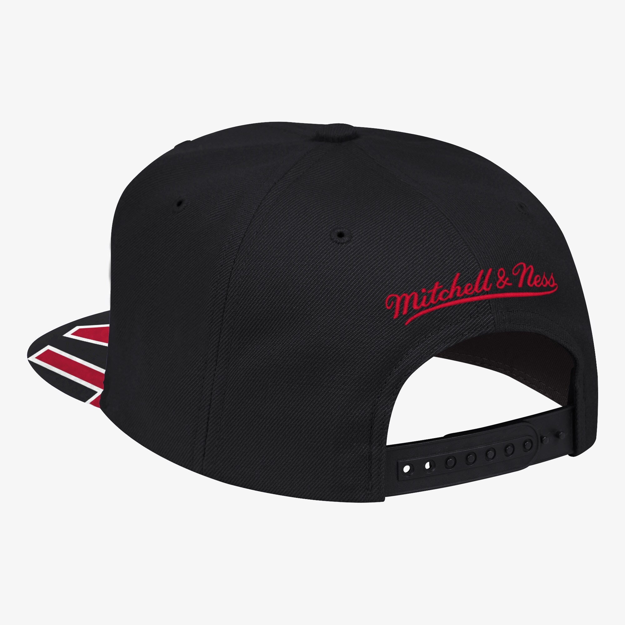 MENS MITCHELL & NESS NBA SWINGMAN POP SNAPBACK HWC HEAT - BLACK