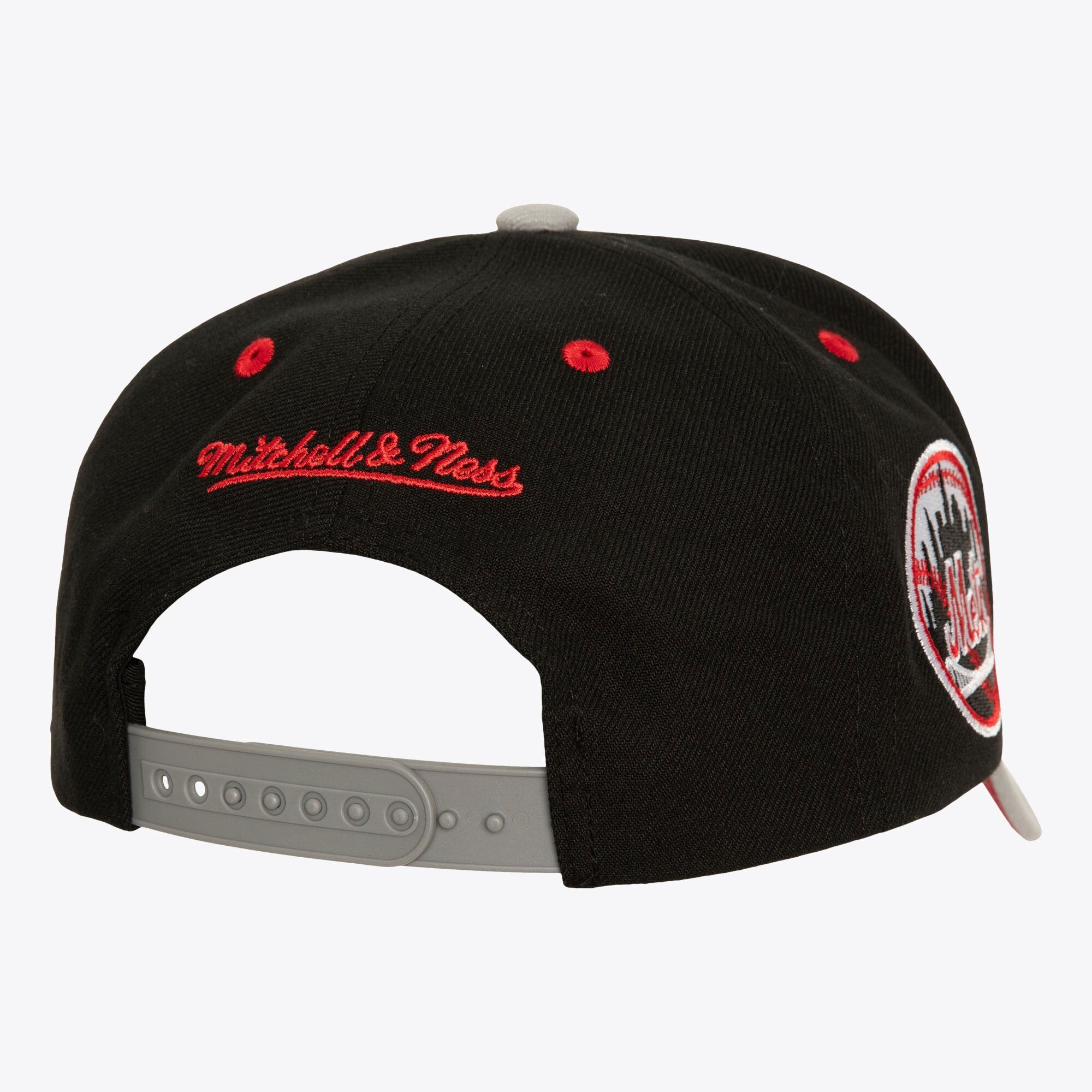 MENS MITCHELL & NESS MLB BRED PRO SNAPBACK METS