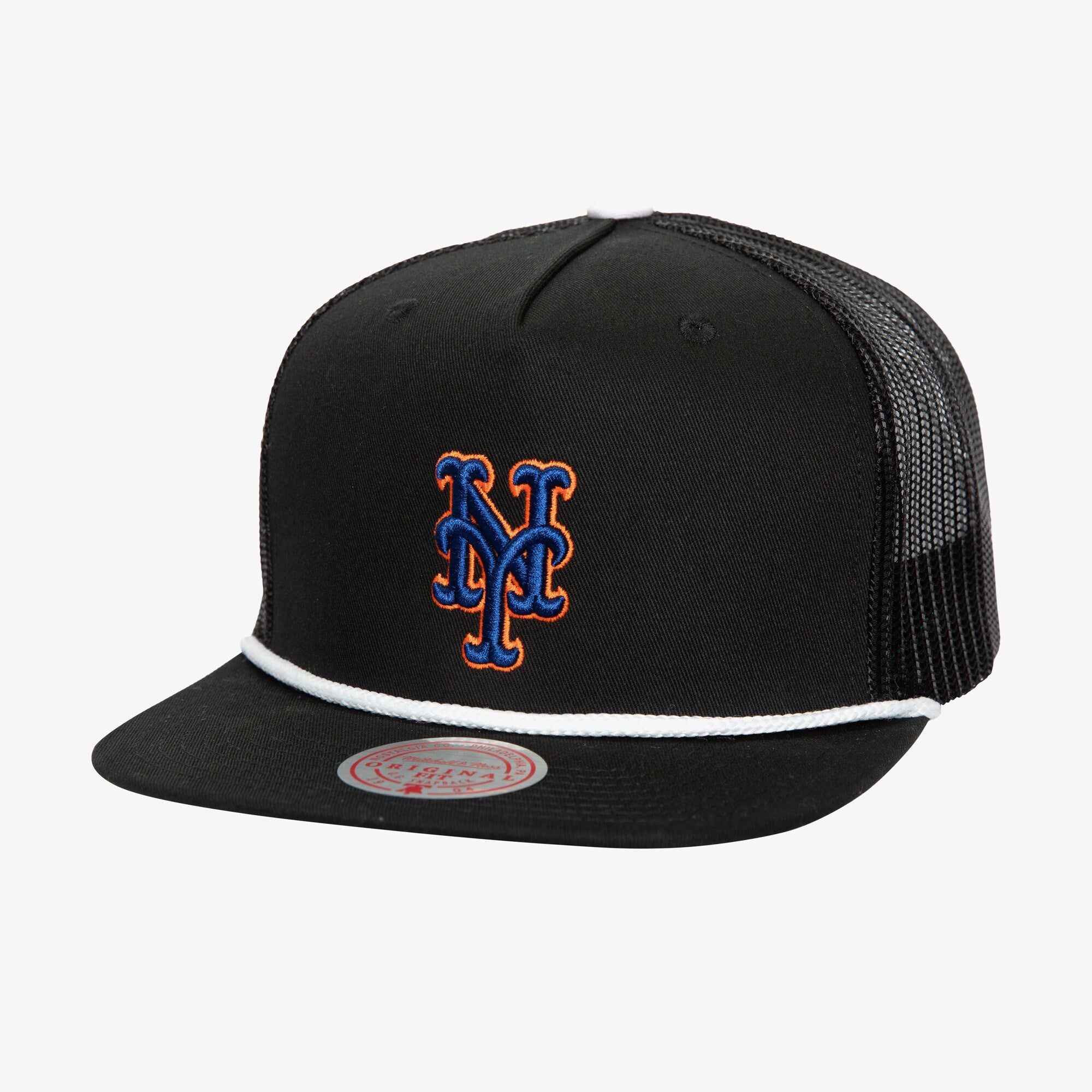 Mens Mitchell & Ness MLB ROPER TRUCKER METS