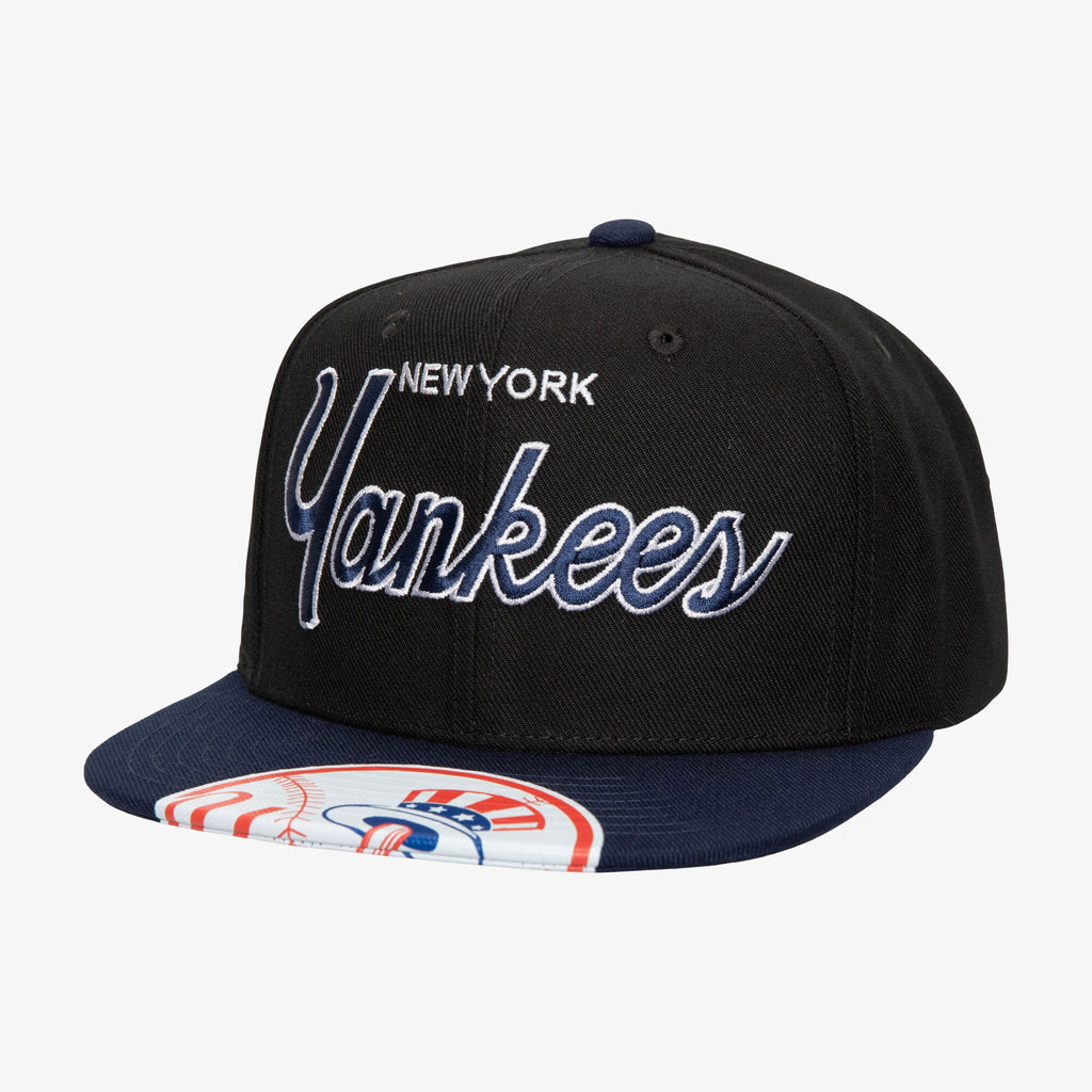 Mens Mitchell & Ness MLB BIG MOUTH SNAPBACK YANKEES