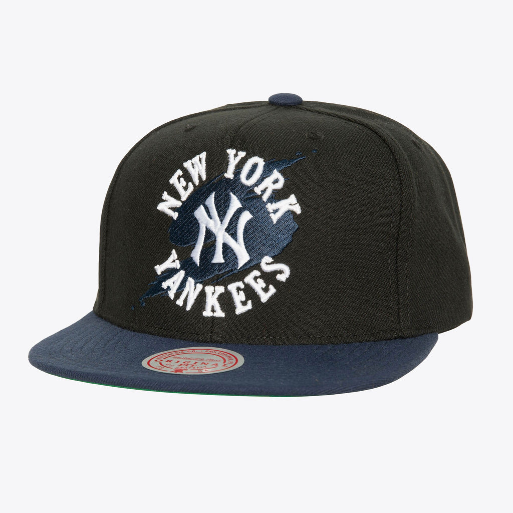 Mens Mitchell & Ness MLB CIRCLE SPLASH SNAPBACK COOP YANKEES