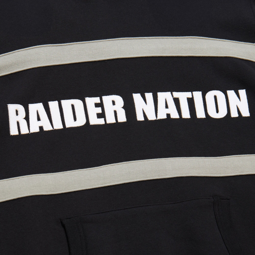 Mens Mitchell & Ness NFL HEAD COACH HOODIE VINTAGE LOGO RAIDERS