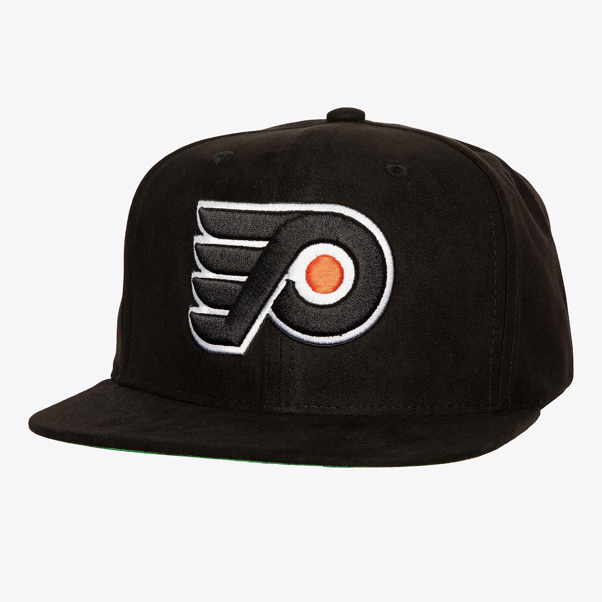 MENS MITCHELL & NESS NHL SWEET SUEDE SNAPBACK VNTG FLYERS