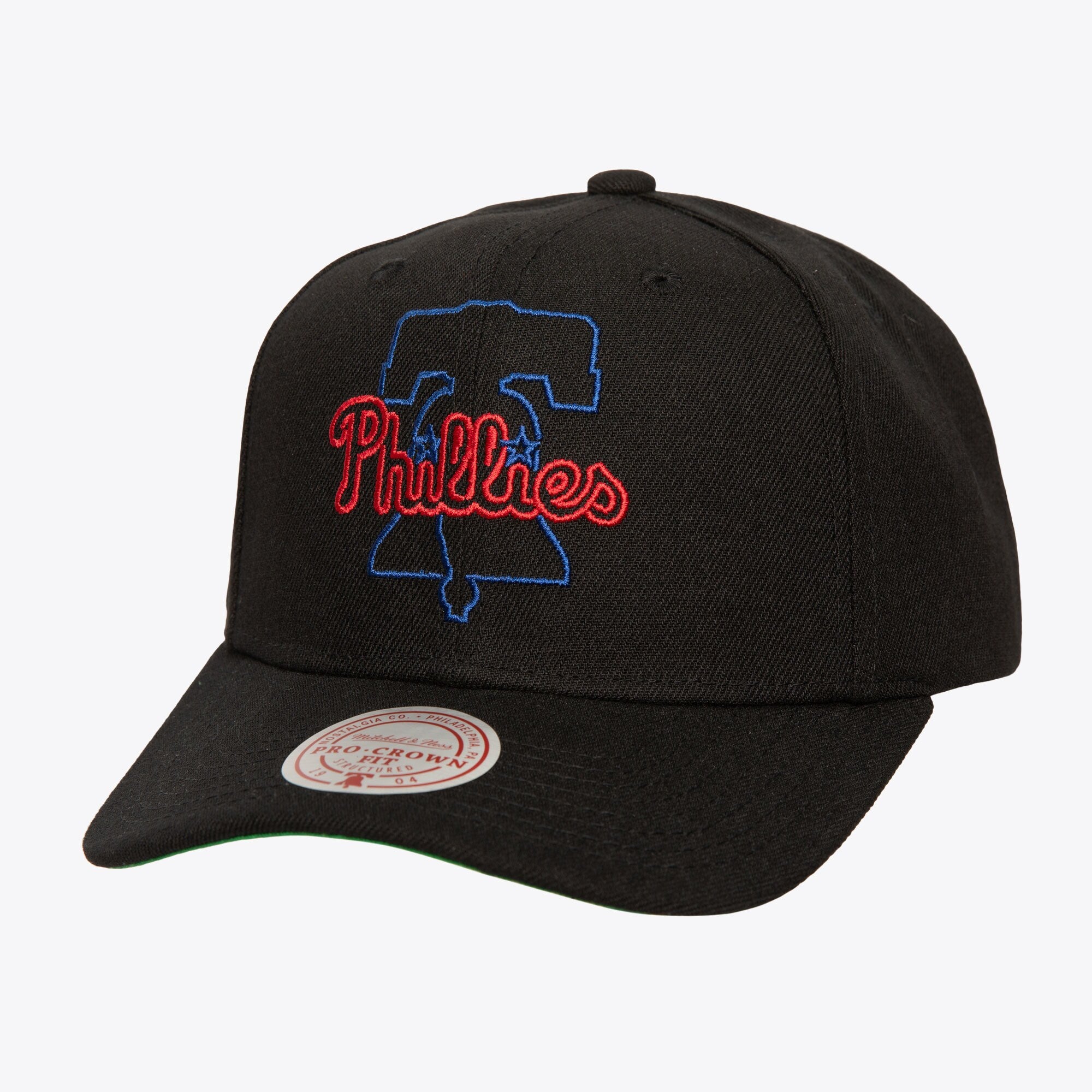 Mens Mitchell & Ness MLB NEON LOGO PRO SNAPBACK PHILLIES