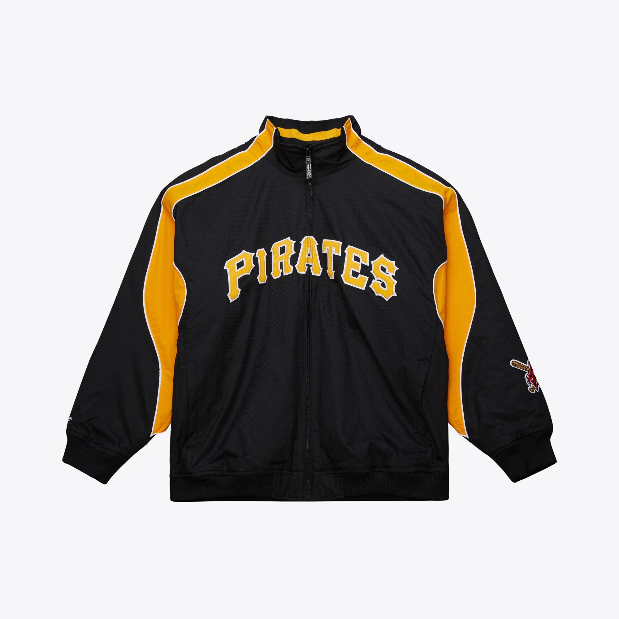 MENS MITCHELL & NESS MLB BLACK JACKET PIRATES 2005