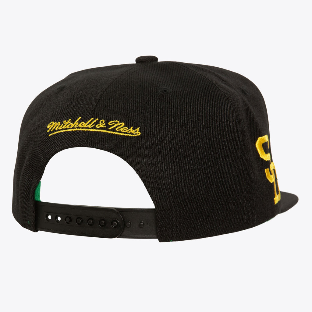 Mens Mitchell & Ness MLB TRIPLE PLAY SNAPBACK COOP PADRES