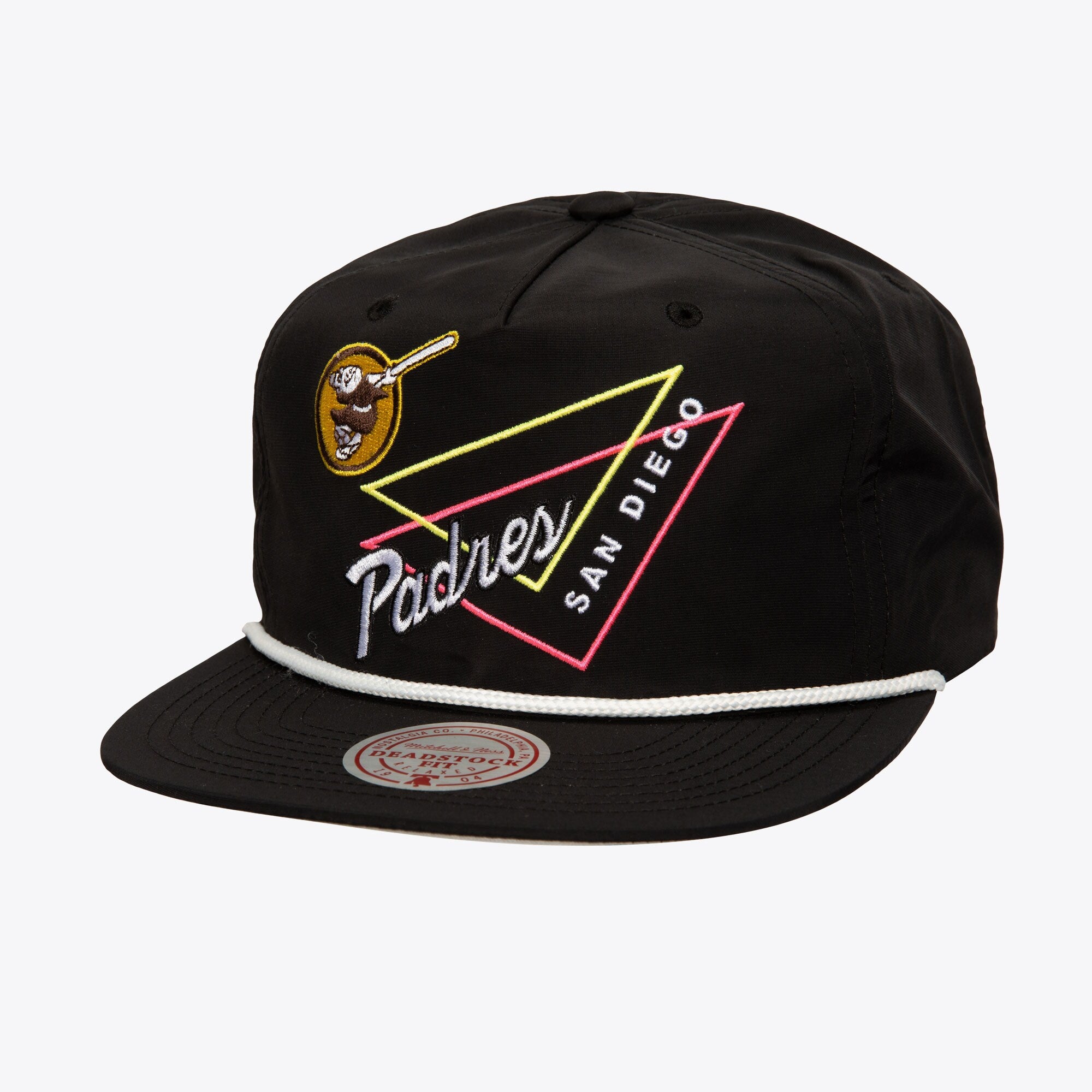 Mens Mitchell & Ness MLB PEW PEW DEADSTOCK SNAPBACK PADRES