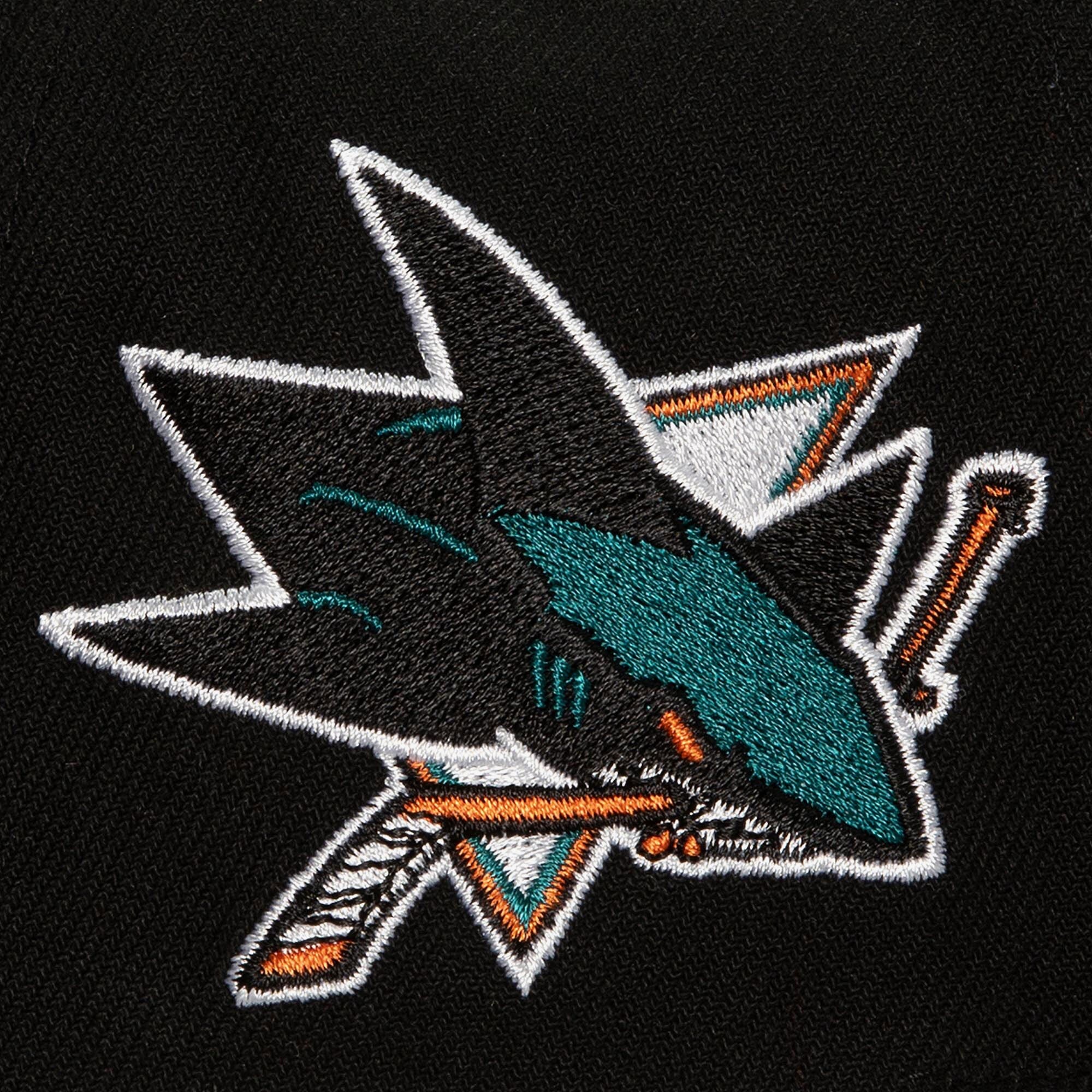 MENS MITCHELL & NESS NHL RETRO SPORT SNAPBACK SHARKS