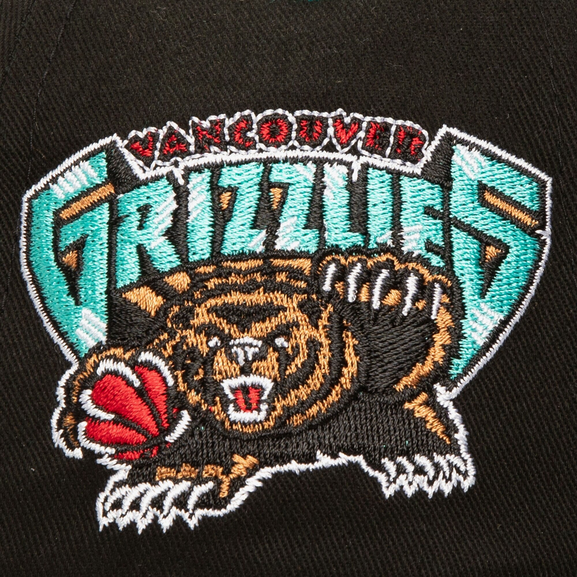 MENS MITCHELL & NESS NBA BLOCK SWEEP PRO SNAPBACK HWC GRIZZLIES