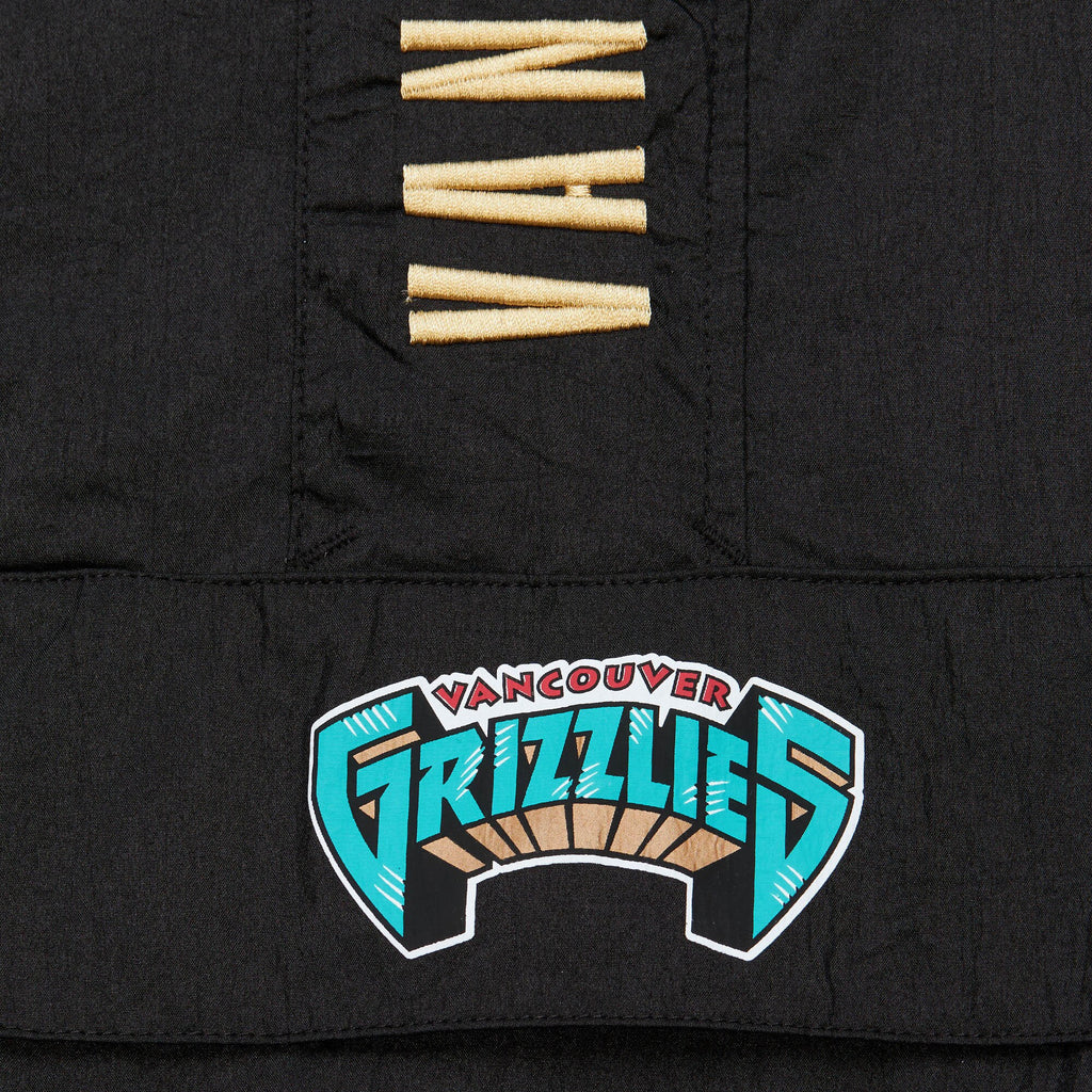 MENS MITCHELL & NESS NBA TEAM OG 2.0 ANORAK WINDBREAKER VINTAGE LOGO GRIZZLIES