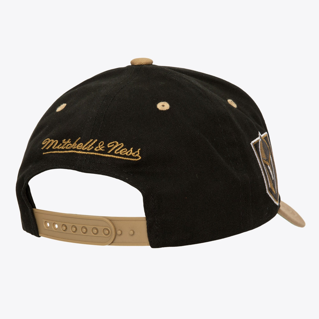 Mens Mitchell & Ness NHL BLOCK SWEEP PRO SNAPBACK KNIGHTS