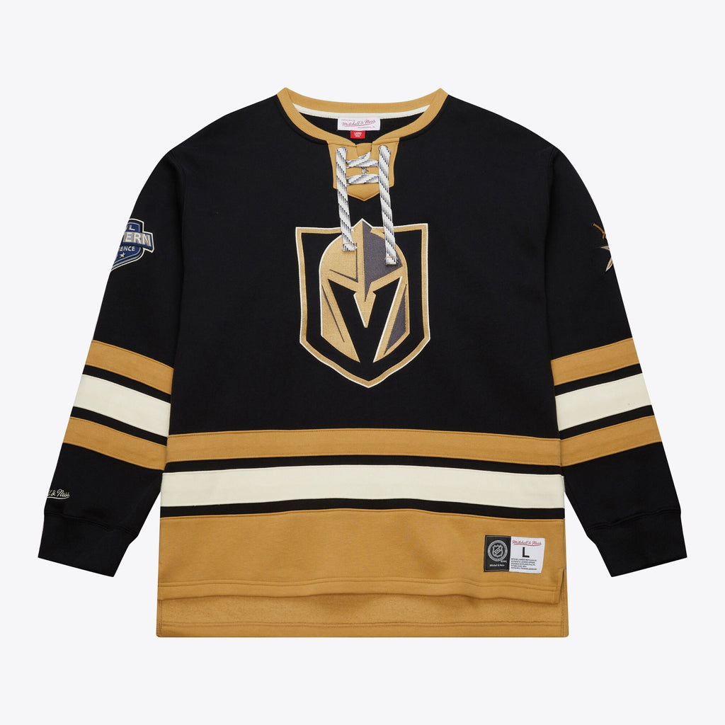 MENS MITCHELL & NESS NHL HERITAGE LACE-UP CREW CURRENT LOGO KNIGHTS