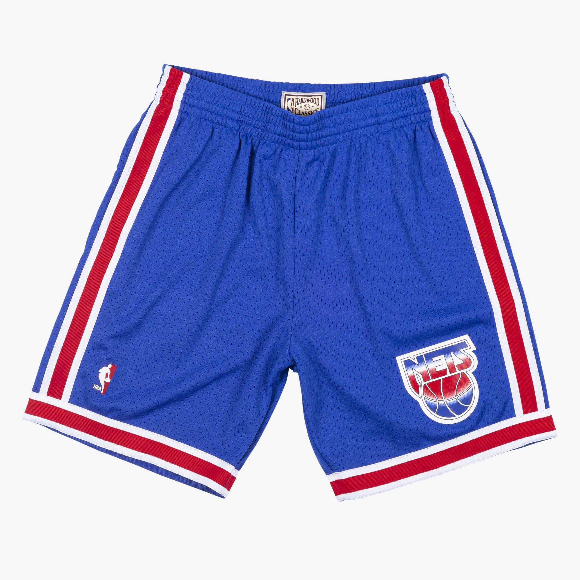 MENS MITCHELL & NESS NBA ROAD SWINGMAN SHORTS NETS 93-94