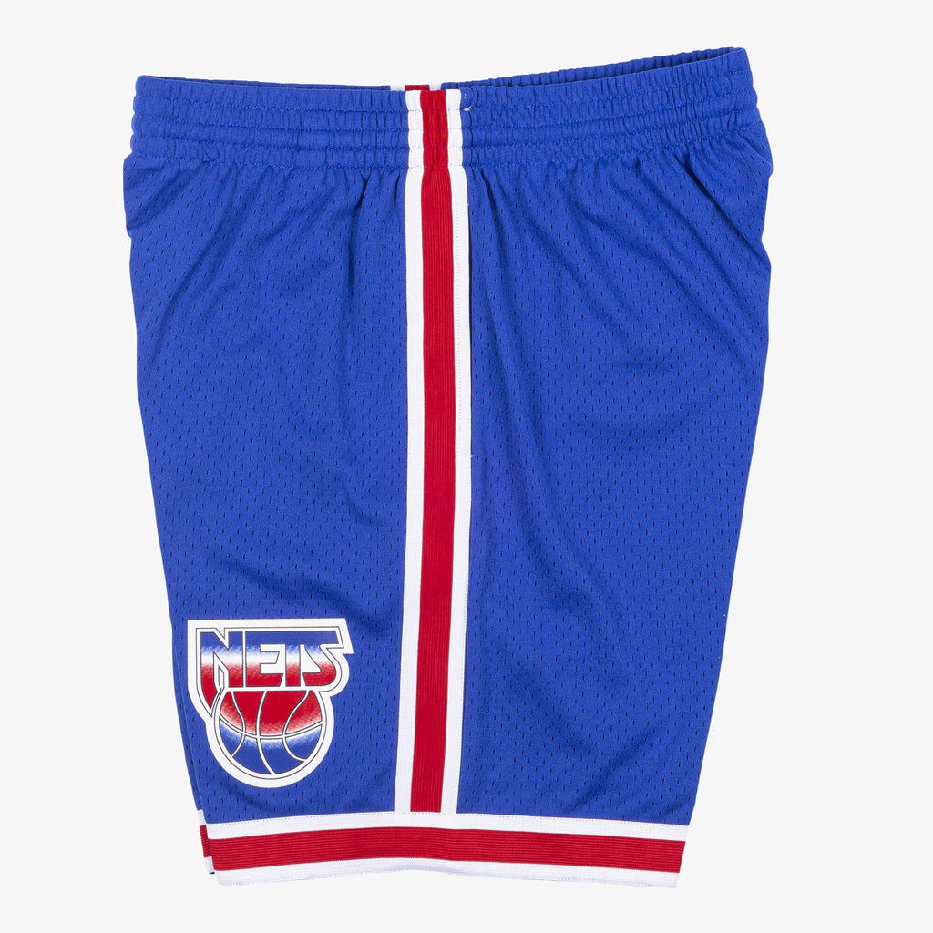 MENS MITCHELL & NESS NBA ROAD SWINGMAN SHORTS NETS 93-94