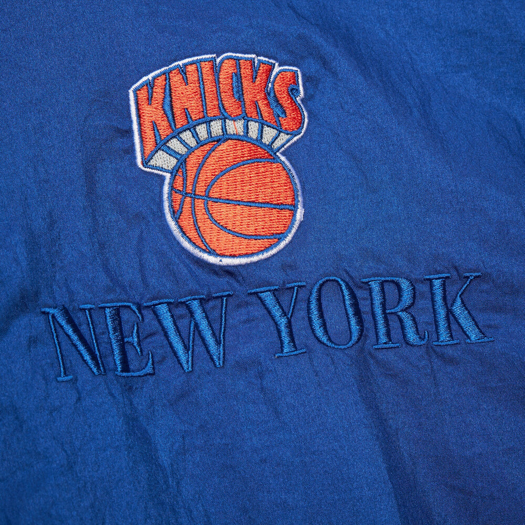 MENS MITCHELL & NESS NBA TEAM OG 3.0 ANORAK VINTAGE LOGO KNICKS