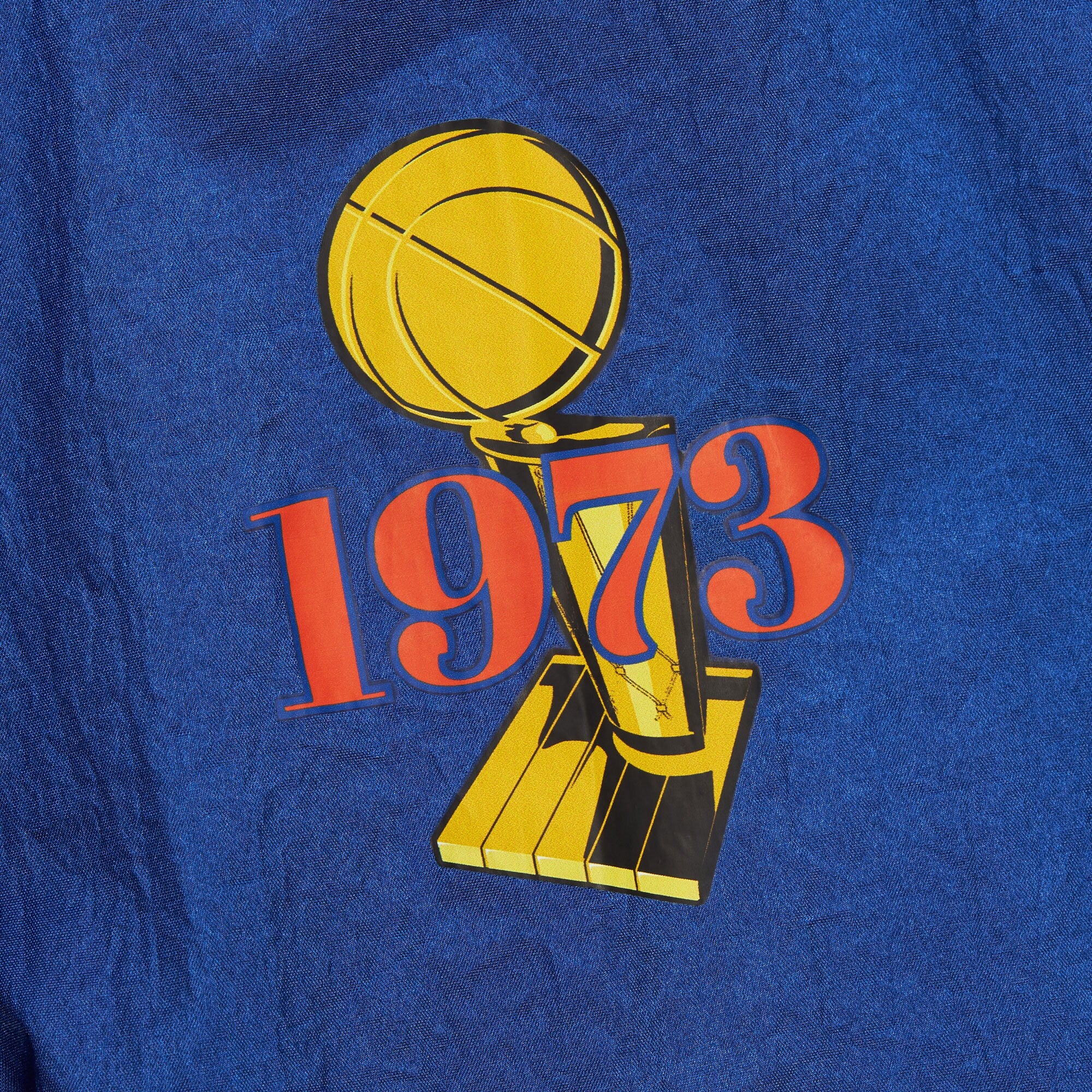 MENS MITCHELL & NESS NBA TEAM OG 3.0 ANORAK VINTAGE LOGO KNICKS
