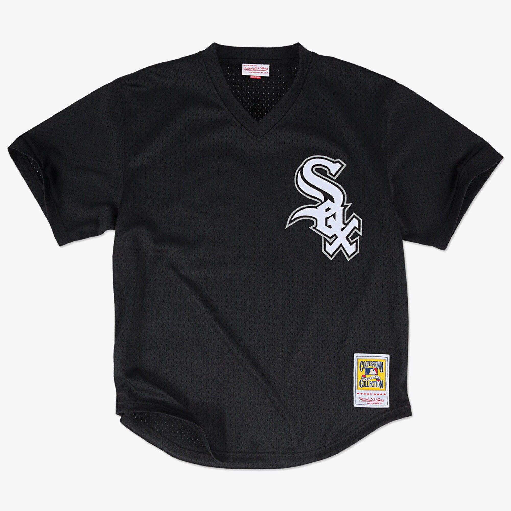 MENS MITCHELL & NESS MLB AUTHENTIC BP JERSEY - WHITE SOX 1993 BO JACKSON