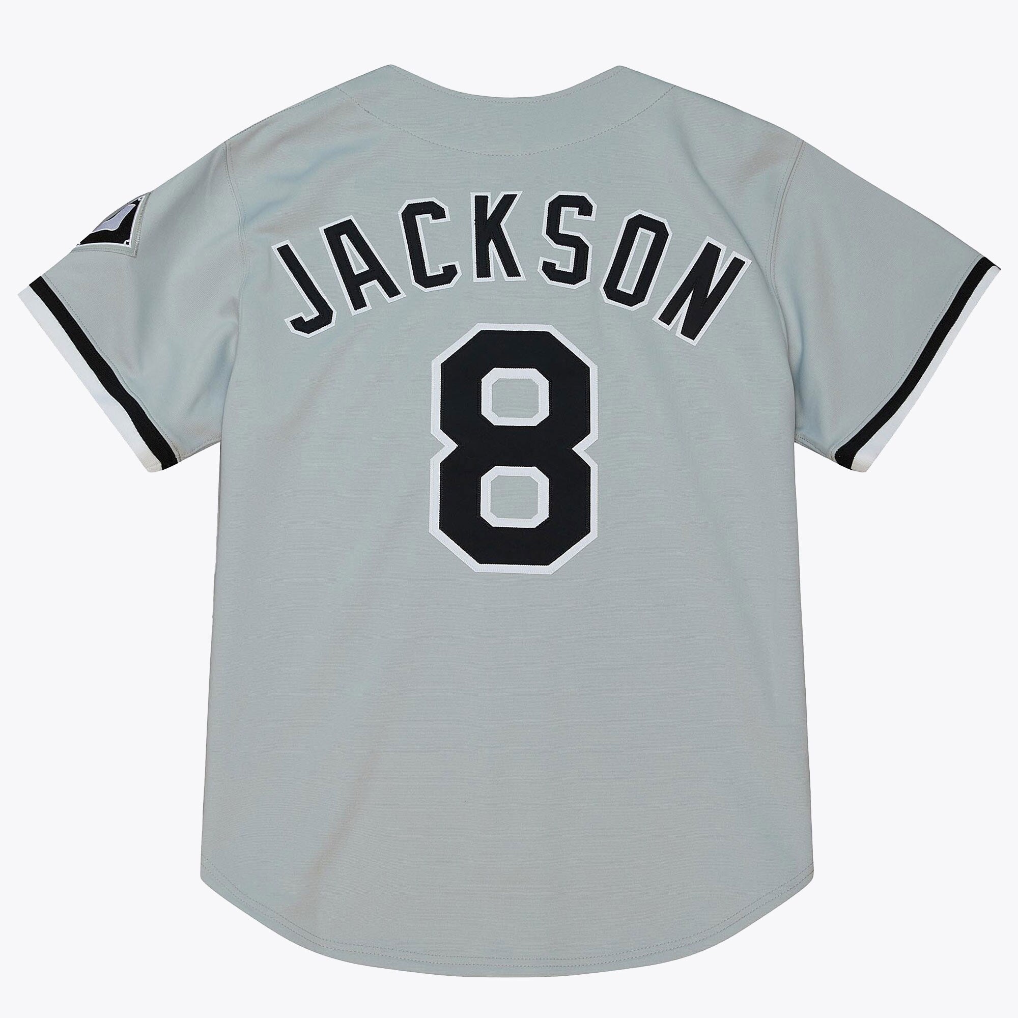 Mens Mitchell & Ness MLB ROAD JERSEY WHITE SOX 1993 BO JACKSON