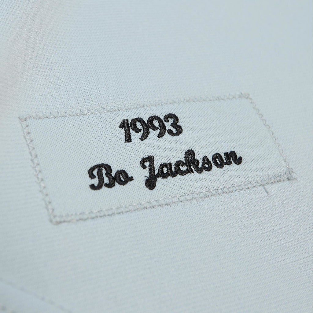 Mens Mitchell & Ness MLB ROAD JERSEY WHITE SOX 1993 BO JACKSON